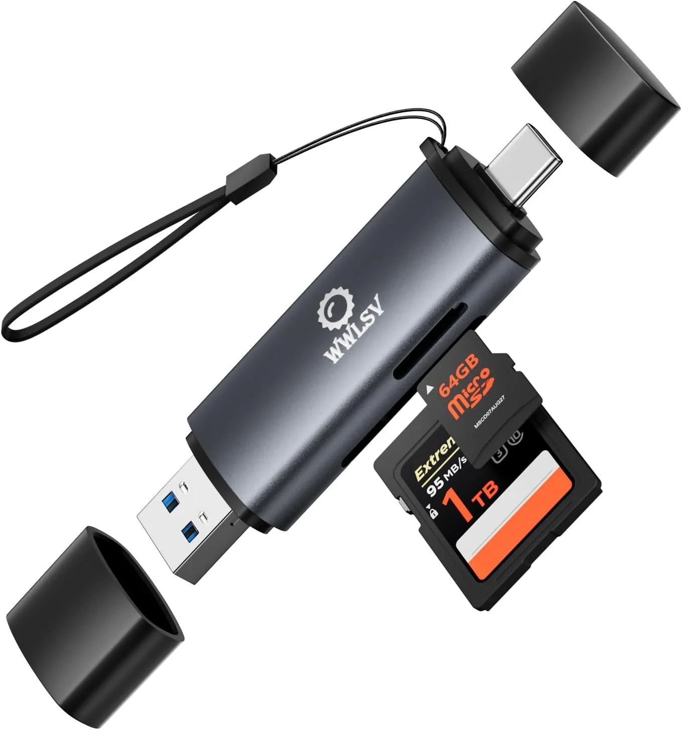 کارت خوان حافظه، کارت خوان میکرو SD USB 2.0 دو در یک، آداپتور کارت خوان SD به USB برای کارت های MicroSDXC و Micro SDHC، میکرو SD، SDXC، SDHC، کارت های SD و غیره، سازگار با MacBook Pro/Air کارت خوان حافظه، کارت خوان میکرو SD USB 2.0 دو در یک، آداپتور کارت خوان SD به USB برای کارت های MicroSDXC و Micro SDHC، میکرو SD، SDXC، SDHC، کارت های SD و غیره، سازگار با MacBook Pro/Air