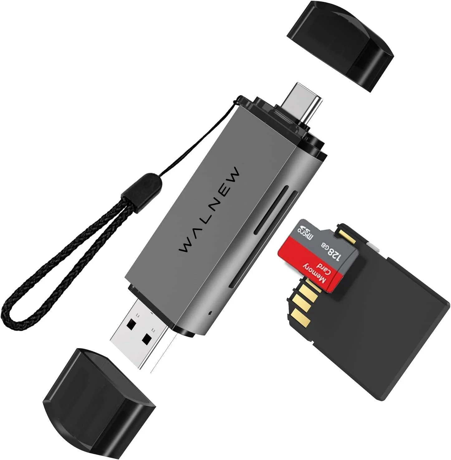 کارت خوان SD، آداپتور کارت حافظه USB 3.0 و USB-C به SD/TF برای مک، مک بوک، کامپیوتر/PC، لپ تاپ، آیپد 10، آیفون 15 پرو/مکس، تلفن اندروید سامسونگ گلکسی، پشتیبانی از UHS-I SDHC/SDXC/MicroSD کارت خوان SD، آداپتور کارت حافظه USB 3.0 و USB-C به SD/TF برای مک، مک بوک، کامپیوتر/PC، لپ تاپ، آیپد 10، آیفون 15 پرو/مکس، تلفن اندروید سامسونگ گلکسی، پشتیبانی از UHS-I SDHC/SDXC/MicroSD