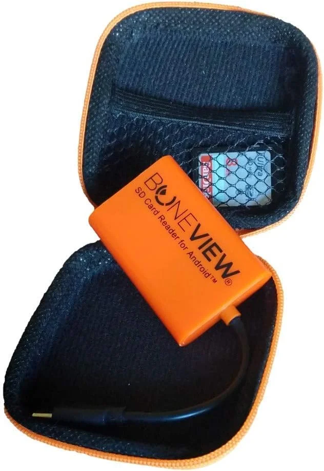 کارت خوان SD برای اندروید - نمایشگر دوربین تله ای USB Type C، لوازم جانبی شکار برای خواندن تراشه حافظه دوربین های بازی روی تلفن های هوشمند سامسونگ گلکسی، گوگل پیکسل، موتورولا دروید، شامل کیف زیپ دار کارت خوان SD برای اندروید - نمایشگر دوربین تله ای USB Type C، لوازم جانبی شکار برای خواندن تراشه حافظه دوربین های بازی روی تلفن های هوشمند سامسونگ گلکسی، گوگل پیکسل، موتورولا دروید، شامل کیف زیپ دار