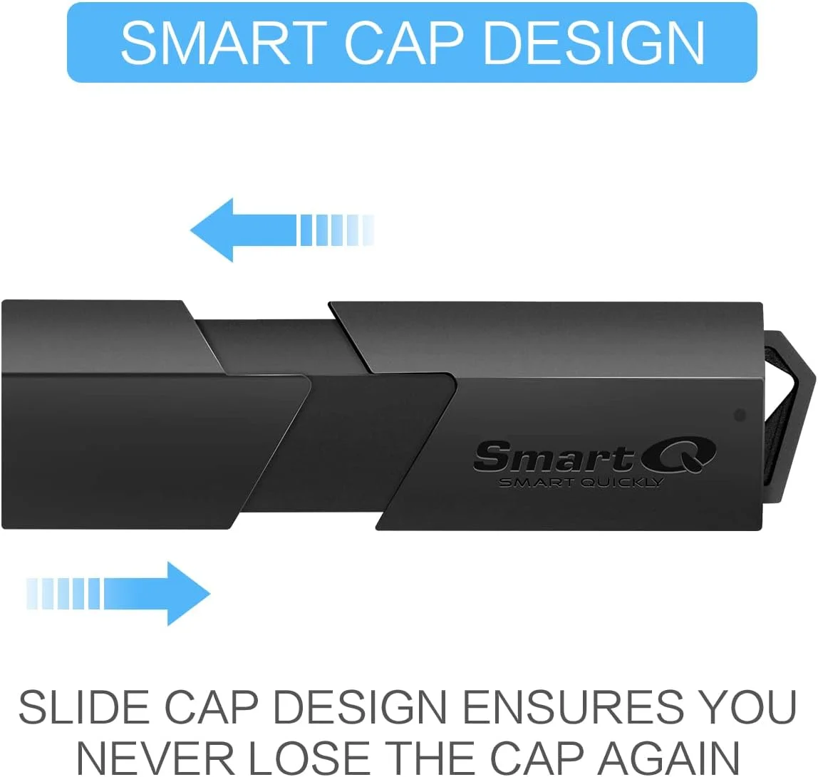 کارت خوان قابل حمل هوشمند SmartQ C307 USB 3.0 برای کارت های SD, SDHC, SDXC, MicroSD, MicroSDHC, MicroSDXC، با طراحی پیشرفته و همه کاره
