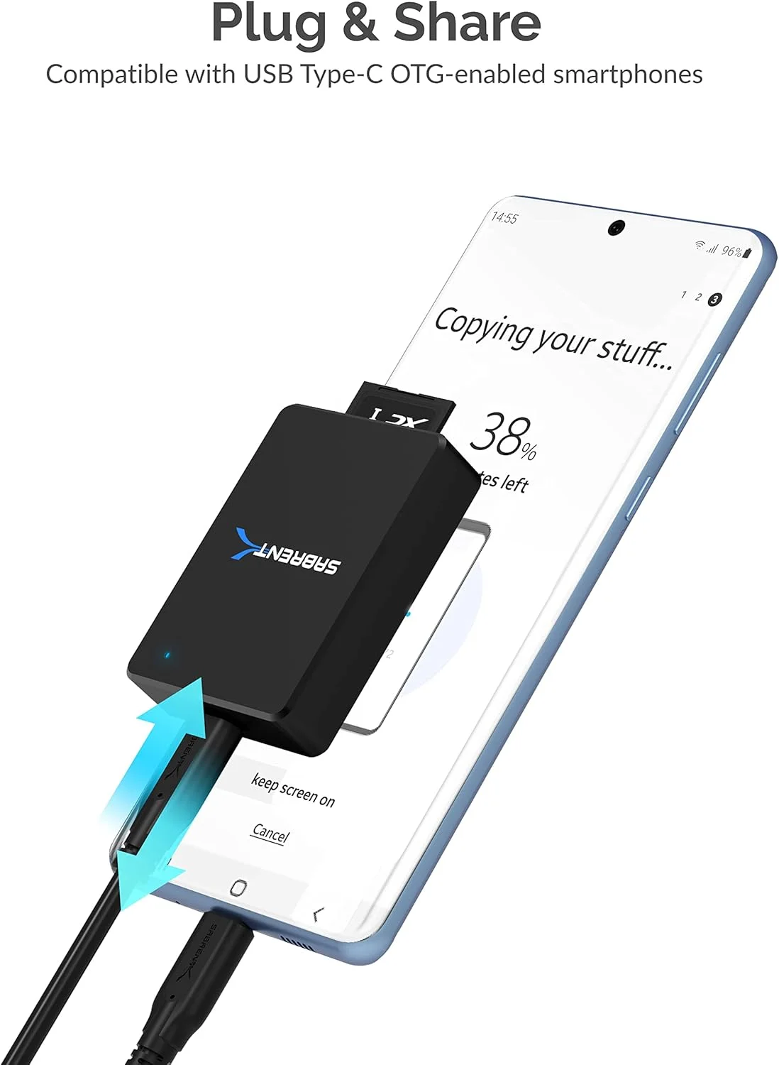 کارت خوان SD Express 7.1 سبرنت با پورت USB 3.2 Type-C و Type-A مدل (CR-SDX7) کارت خوان SD Express 7.1 سبرنت با پورت USB 3.2 Type-C و Type-A مدل (CR-SDX7)