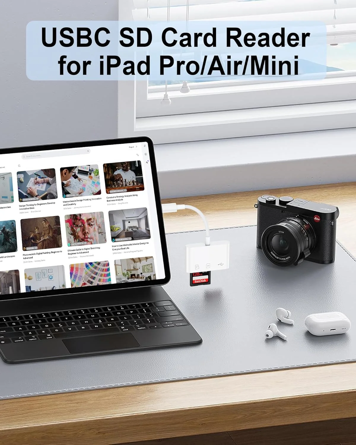 کارت خوان SD برای آیفون 17/Air/16e/16 Pro Max/16 Pro/16 Plus/16/15pro Max/15Plus/15Pro/15، کارت خوان حافظه USB C، آداپتور دانگل کارت خوان 3 در 1 Type C TF MicroSD برای آیپد پرو، کامپیوتر، دوربین کارت خوان SD برای آیفون 17/Air/16e/16 Pro Max/16 Pro/16 Plus/16/15pro Max/15Plus/15Pro/15، کارت خوان حافظه USB C، آداپتور دانگل کارت خوان 3 در 1 Type C TF MicroSD برای آیپد پرو، کامپیوتر، دوربین