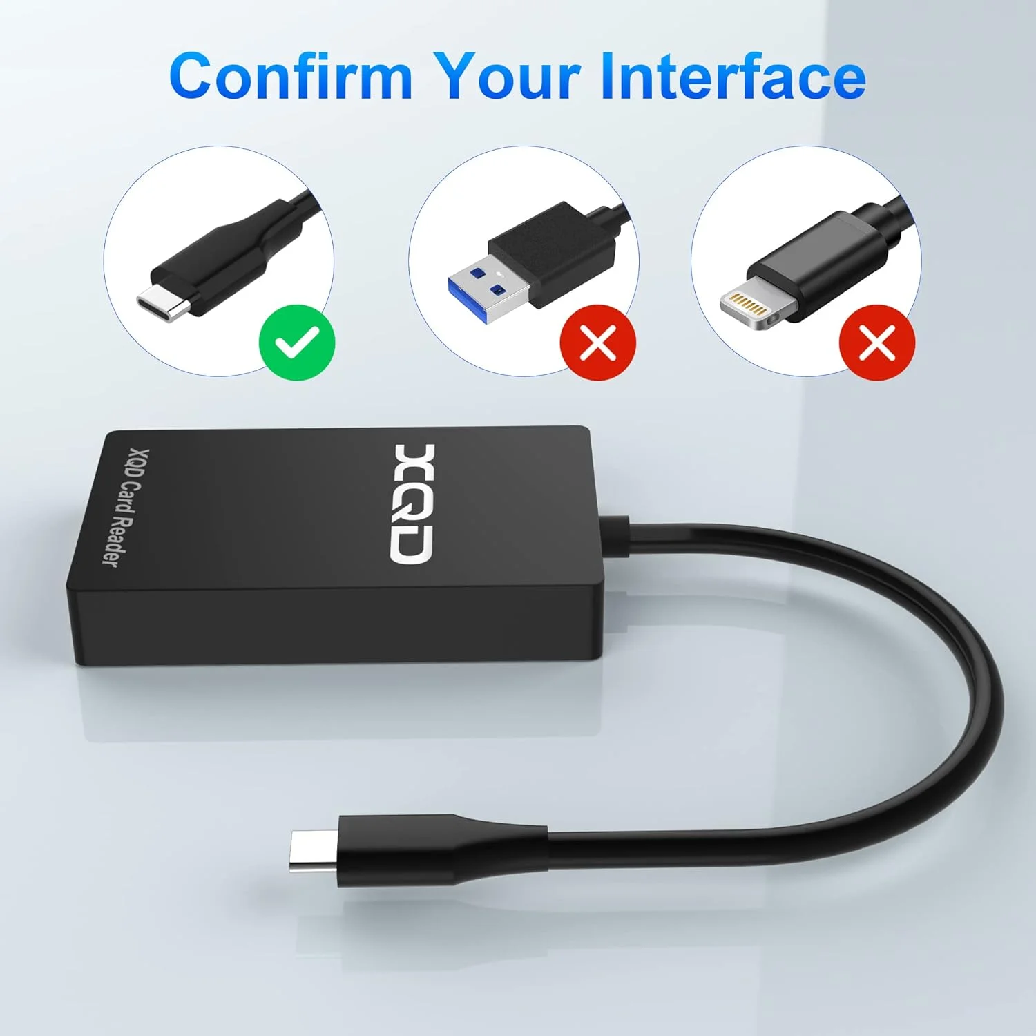 کارت خوان XQD - آداپتور کارت خوان حافظه USB C XQD با سرعت 5 گیگابیت بر ثانیه سازگار با کارت XQD سری G/M، کارت USB Mark Xqd Lexar 2933x/1400x برای اندروید/ویندوز/مک OS/لینوکس/آیفون 16 15 کارت خوان XQD - آداپتور کارت خوان حافظه USB C XQD با سرعت 5 گیگابیت بر ثانیه سازگار با کارت XQD سری G/M، کارت USB Mark Xqd Lexar 2933x/1400x برای اندروید/ویندوز/مک OS/لینوکس/آیفون 16 15