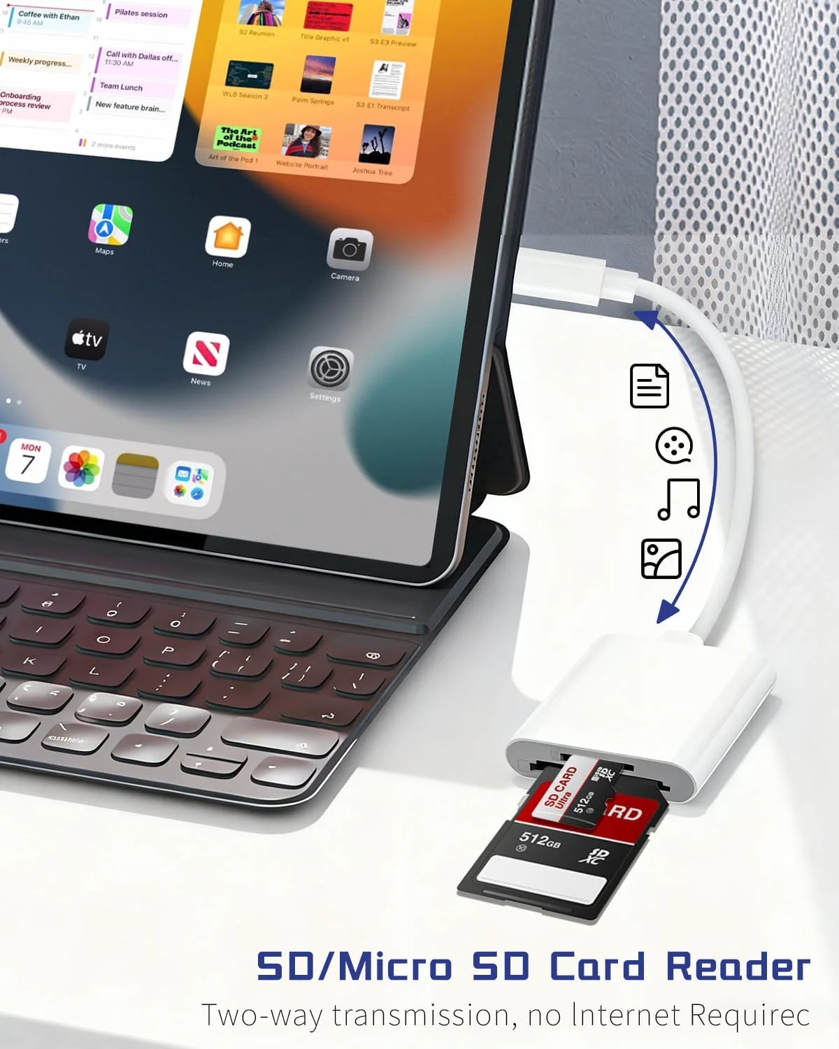 کارت خوان USB C SD/TF، کارت خوان میکرو SD دوگانه (کارت حافظه SD و TF)، آداپتور کارت حافظه Type C. کارت خوان دوربین Trail برای آیفون 15 16/آیپد/مک بوک/مک/اندروید کارت خوان USB C SD/TF، کارت خوان میکرو SD دوگانه (کارت حافظه SD و TF)، آداپتور کارت حافظه Type C. کارت خوان دوربین Trail برای آیفون 15 16/آیپد/مک بوک/مک/اندروید