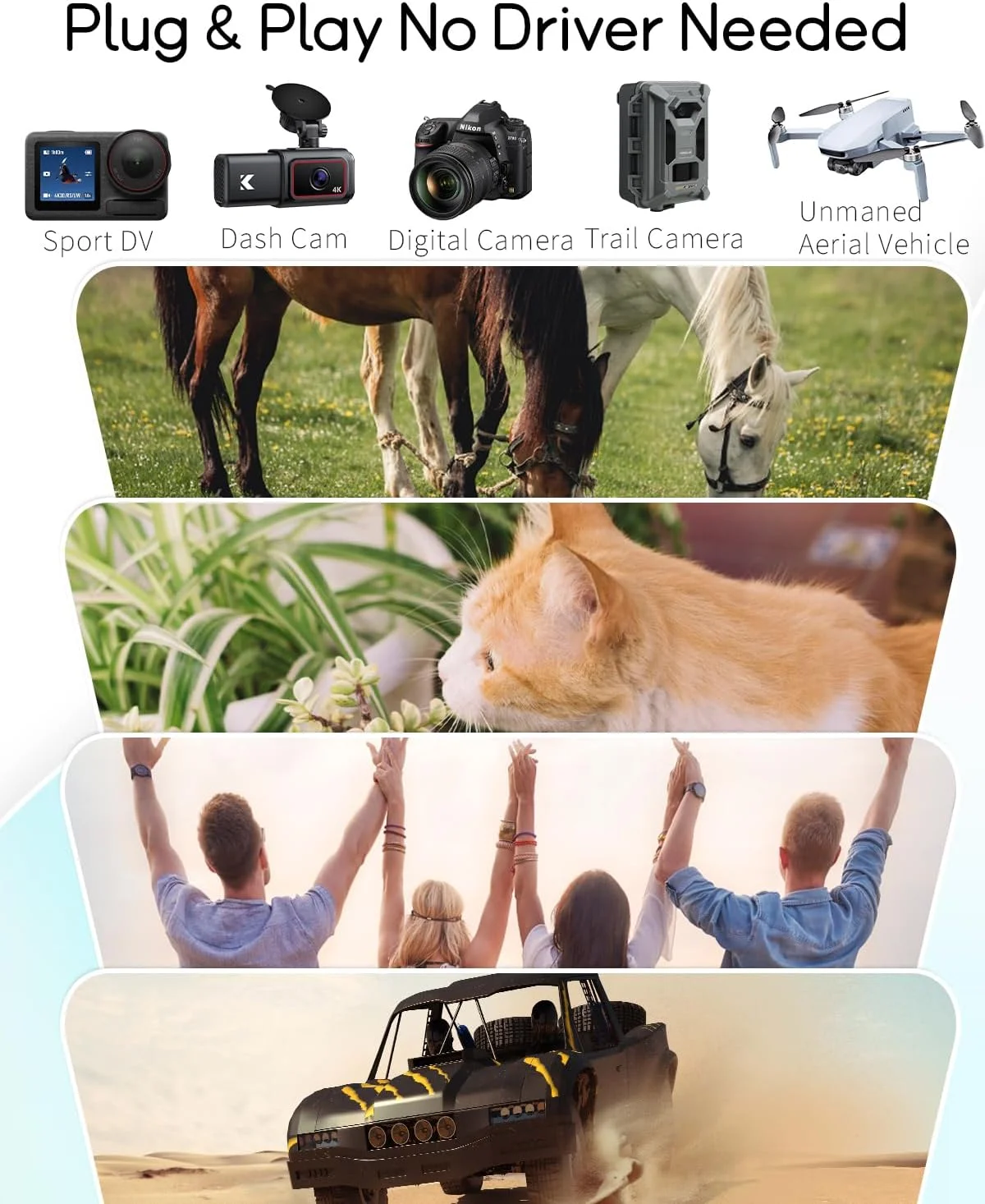 کارت خوان USB C SD/TF، کارت خوان میکرو SD دوگانه (کارت حافظه SD و TF)، آداپتور کارت حافظه Type C. کارت خوان دوربین Trail برای آیفون 15 16/آیپد/مک بوک/مک/اندروید کارت خوان USB C SD/TF، کارت خوان میکرو SD دوگانه (کارت حافظه SD و TF)، آداپتور کارت حافظه Type C. کارت خوان دوربین Trail برای آیفون 15 16/آیپد/مک بوک/مک/اندروید