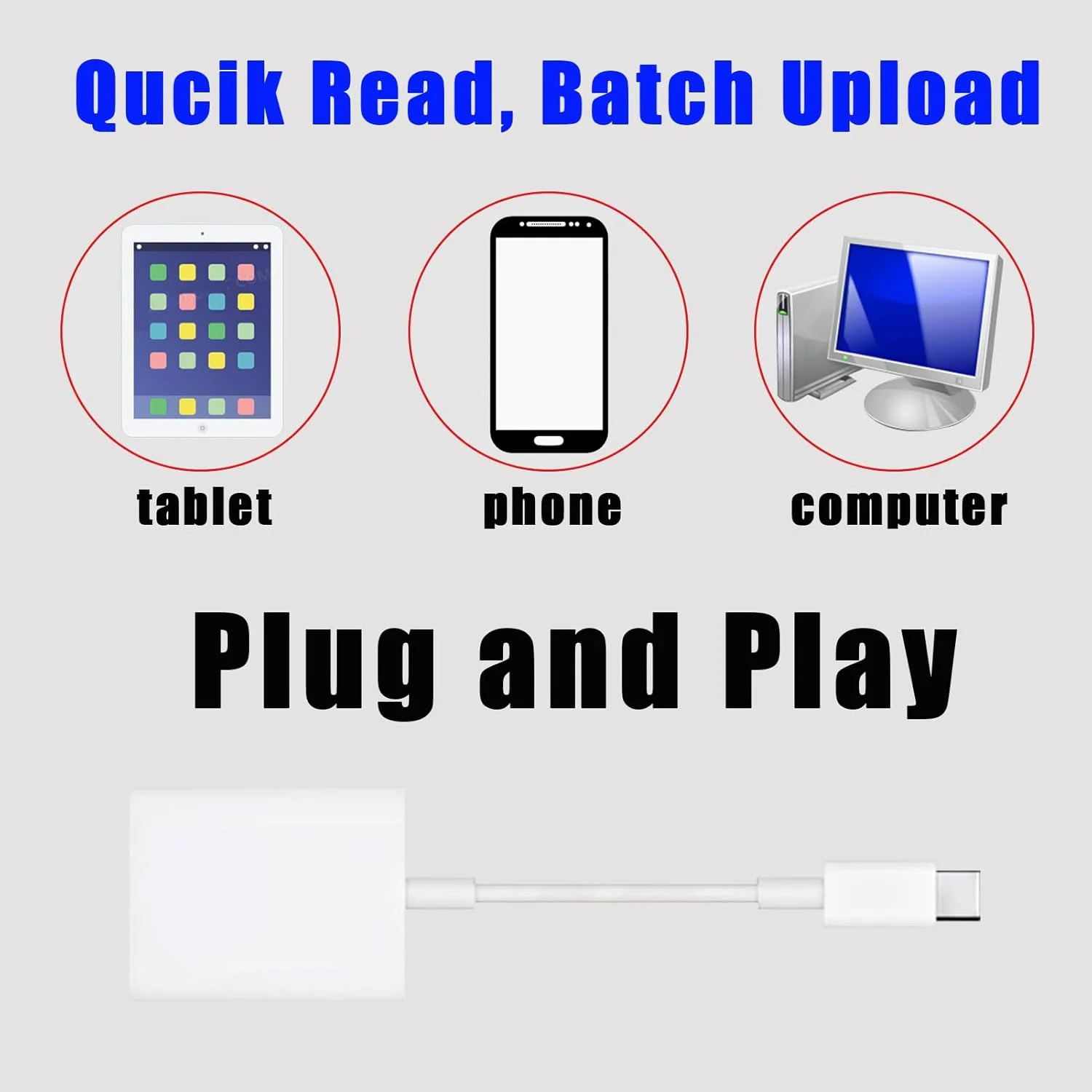 کارت خوان SD با پورت USB-C سازگار با آیفون 15/آیپد/مکبوک/مک/لپتاپ/تبلت، آداپتور کارت حافظه دوربین دیجیتال 2 در 1 با پورت Type-C برای کارت های SD و Micro SD کارت خوان SD با پورت USB-C سازگار با آیفون 15/آیپد/مکبوک/مک/لپتاپ/تبلت، آداپتور کارت حافظه دوربین دیجیتال 2 در 1 با پورت Type-C برای کارت های SD و Micro SD