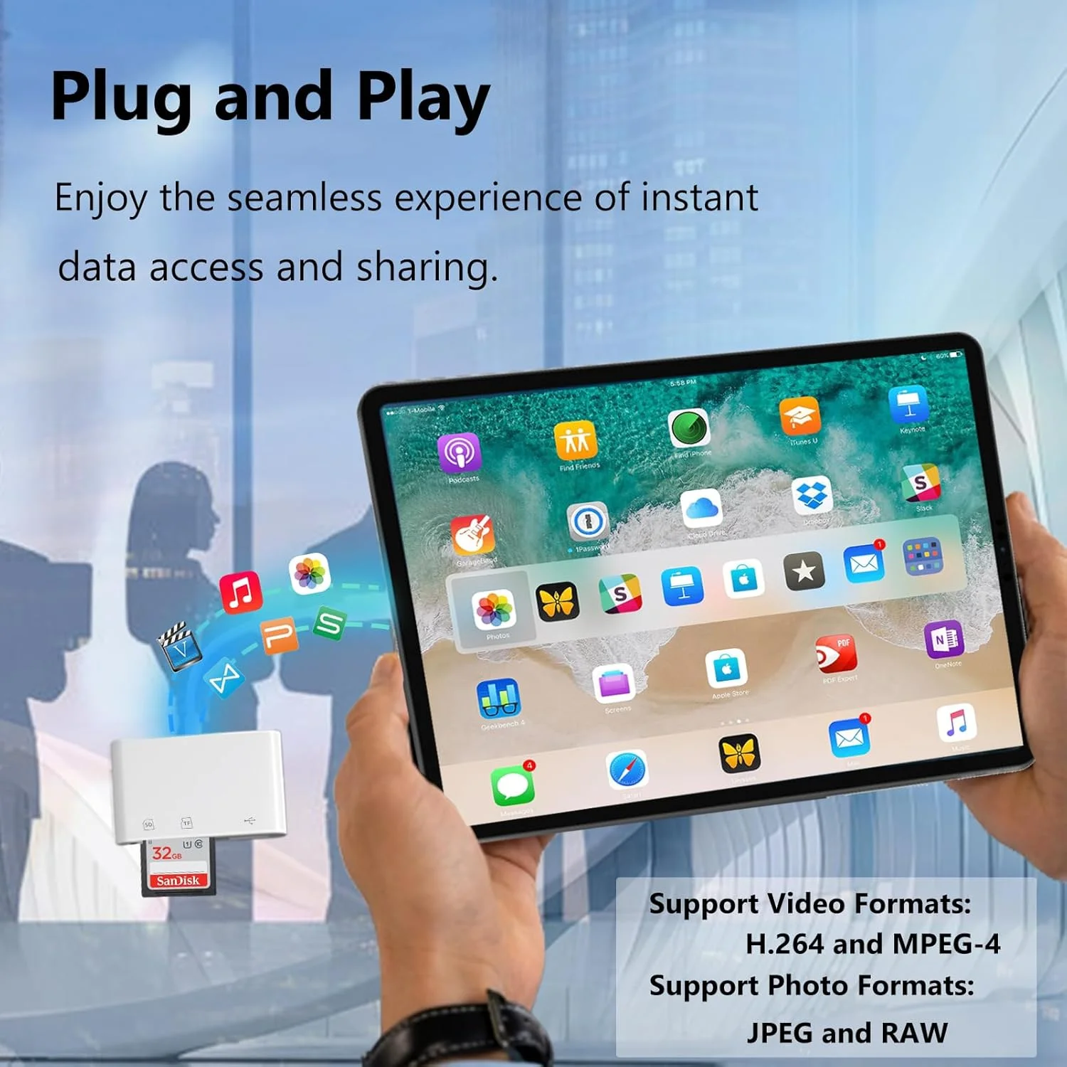 آداپتور کارت خوان USB C به SD، 3 در 1، کارت خوان دوربین USB Type C با درگاه های SD Micro SD USB 3 برای iPhone 15 Pro Max، MacBook Pro/Air، Chromebook، Galaxy و سایر دستگاه های USB-C آداپتور کارت خوان USB C به SD، 3 در 1، کارت خوان دوربین USB Type C با درگاه های SD Micro SD USB 3 برای iPhone 15 Pro Max، MacBook Pro/Air، Chromebook، Galaxy و سایر دستگاه های USB-C