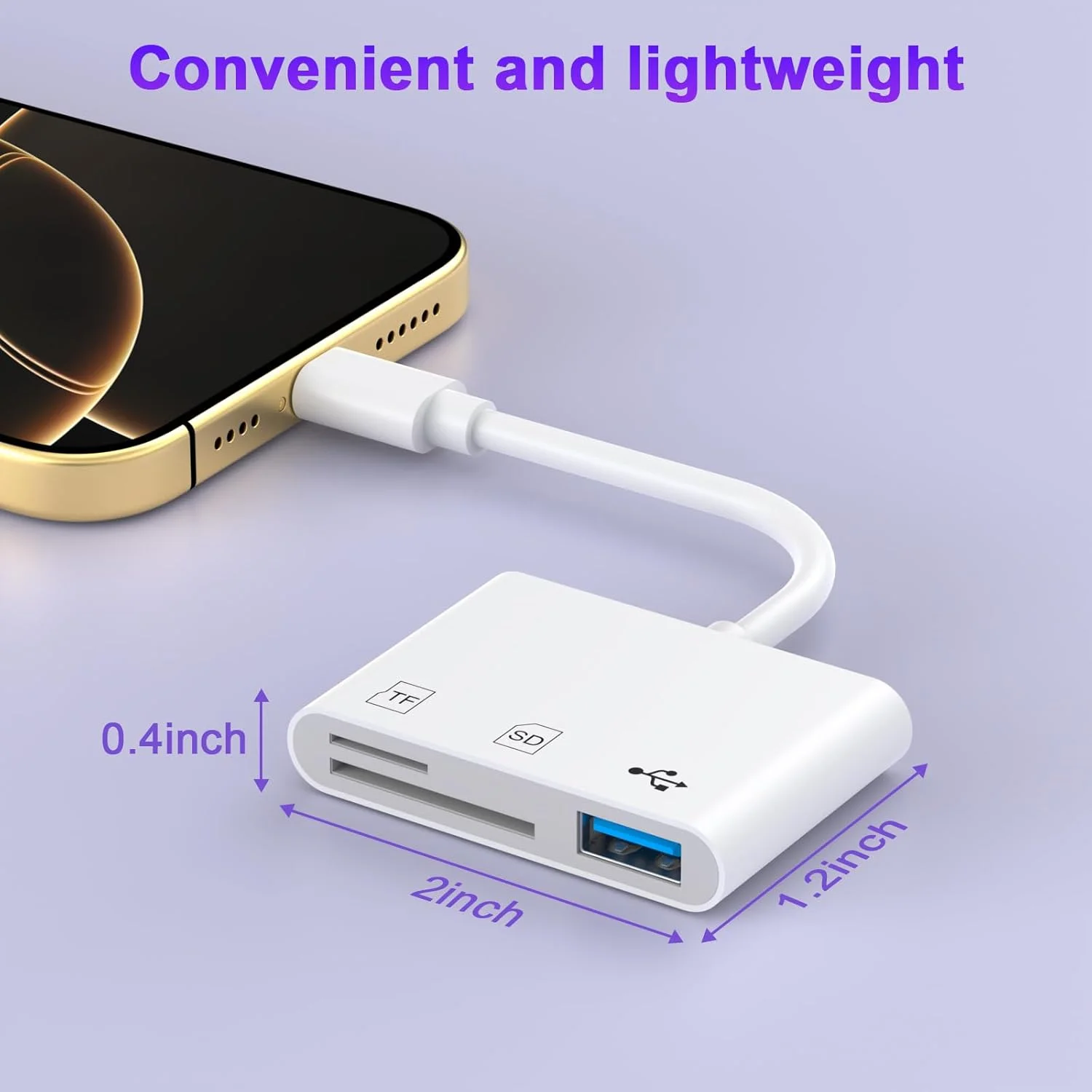 کارت خوان USB C SD، آداپتور کارت حافظه USB-C به SD برای آیپد/مک/لپ تاپ، آداپتور کارت حافظه دوگانه USBC/Type C برای آیپد پرو ایر مینی، مک بوک پرو ایر، برای سامسونگ گلکسی، MicroSD کارت خوان USB C SD، آداپتور کارت حافظه USB-C به SD برای آیپد/مک/لپ تاپ، آداپتور کارت حافظه دوگانه USBC/Type C برای آیپد پرو ایر مینی، مک بوک پرو ایر، برای سامسونگ گلکسی، MicroSD