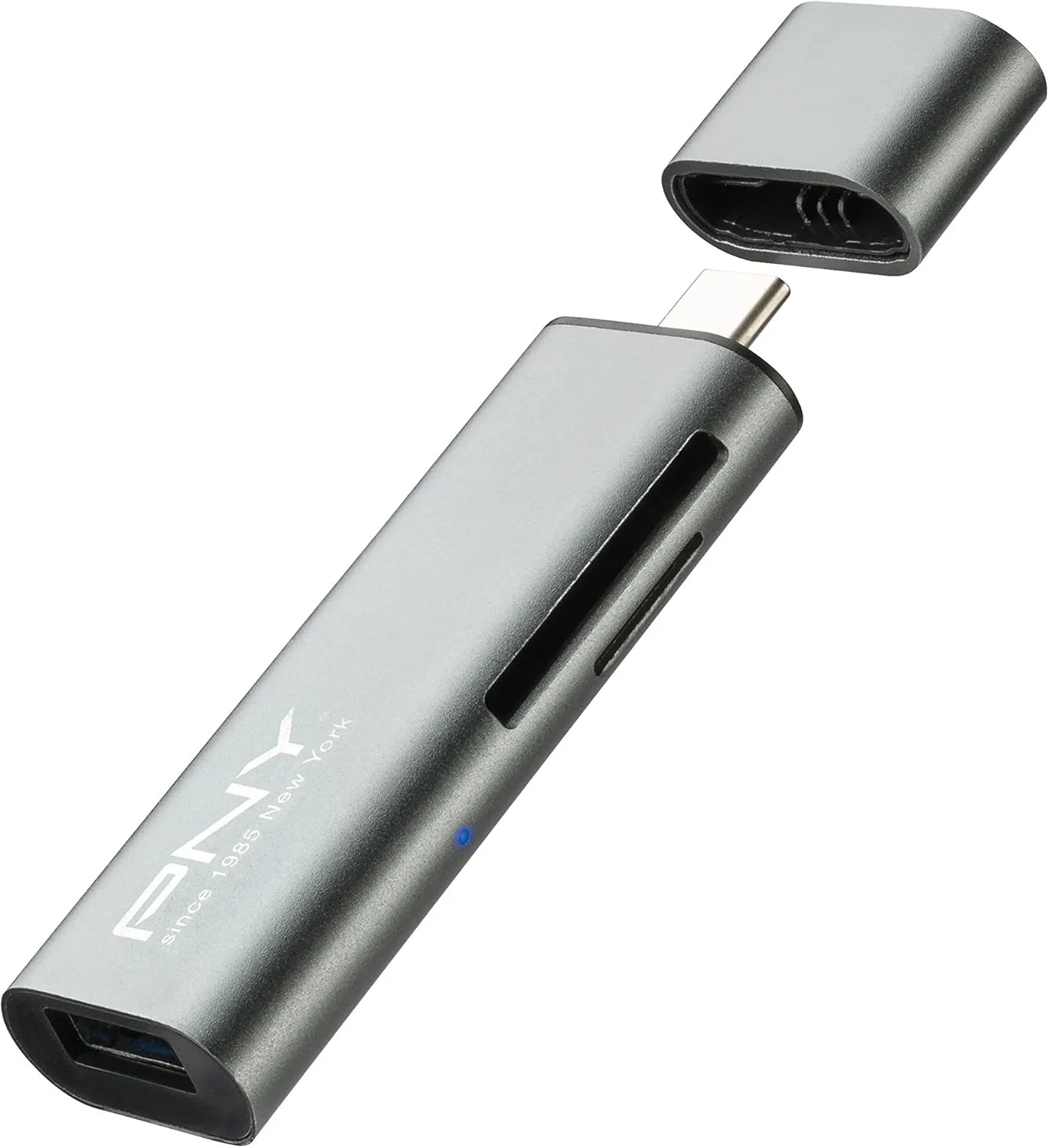 کارتخوان/آداپتور USB 3.1 Type-C پی ان وای - P-CRMUS3A-BX کارتخوان/آداپتور USB 3.1 Type-C پی ان وای - P-CRMUS3A-BX