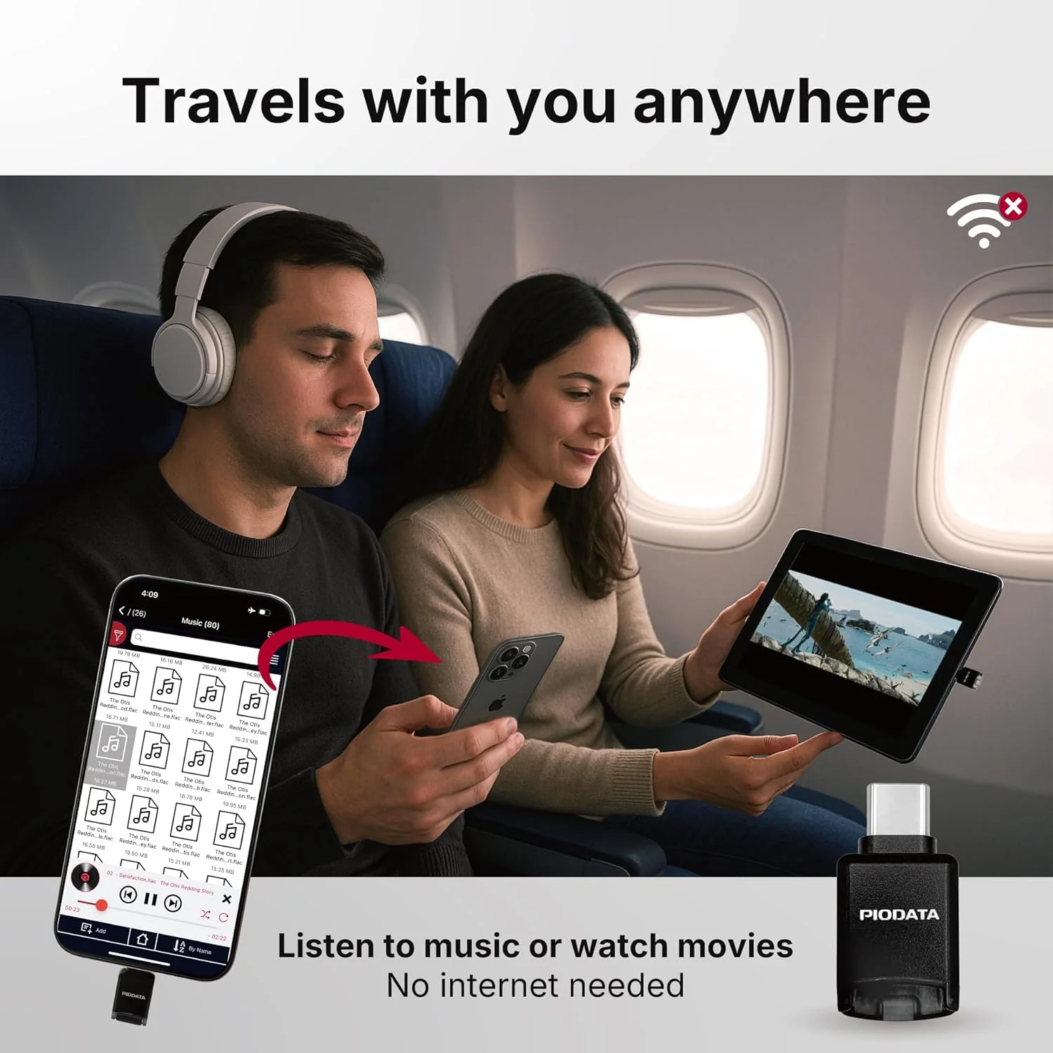 کارت خوان حافظه تلفن: درایو Micro SD USB-C برای آیفون و اندروید، پشتیبان گیری خودکار عکس و فیلم، حافظه فلش قابل حمل iXflash Q mini Apple MFi با برنامه رایگان و آداپتور اسلات MicroSD مشکی