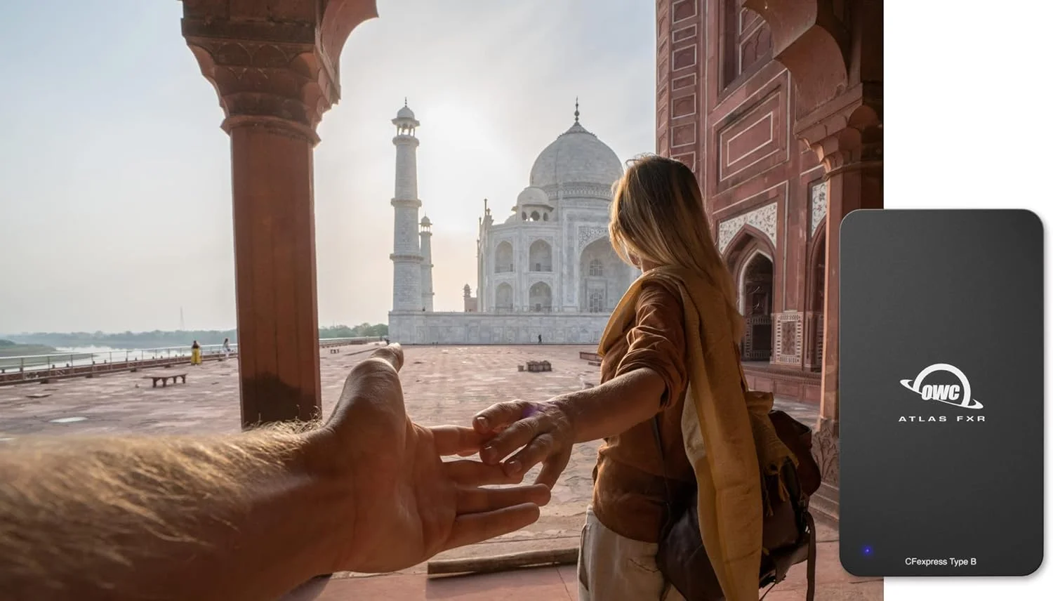 کارت خوان CFexpress OWC Atlas FXR Thunderbolt (USB-C) + USB 3.2 (10Gb/s)