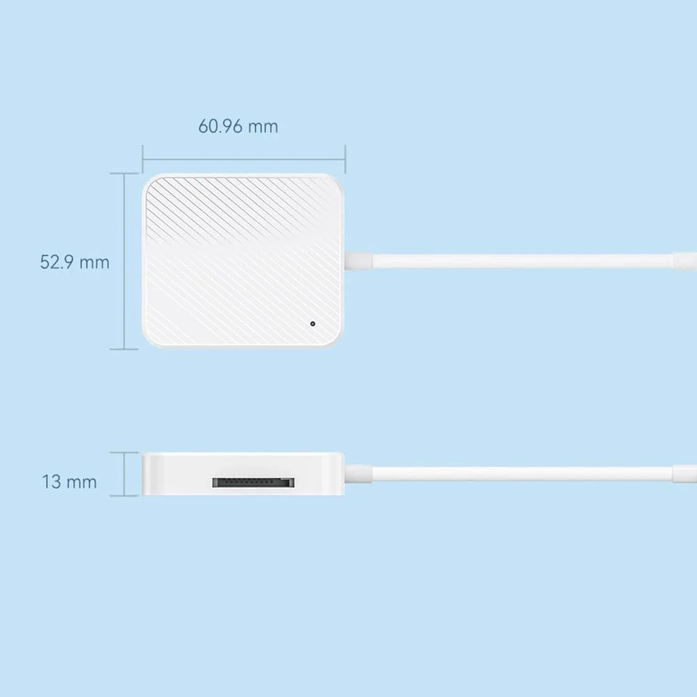 کارت خوان چند منظوره Type-C USB-C کارت حافظه، آداپتور 4 در 1 برای کارت های M2 SD SM XD