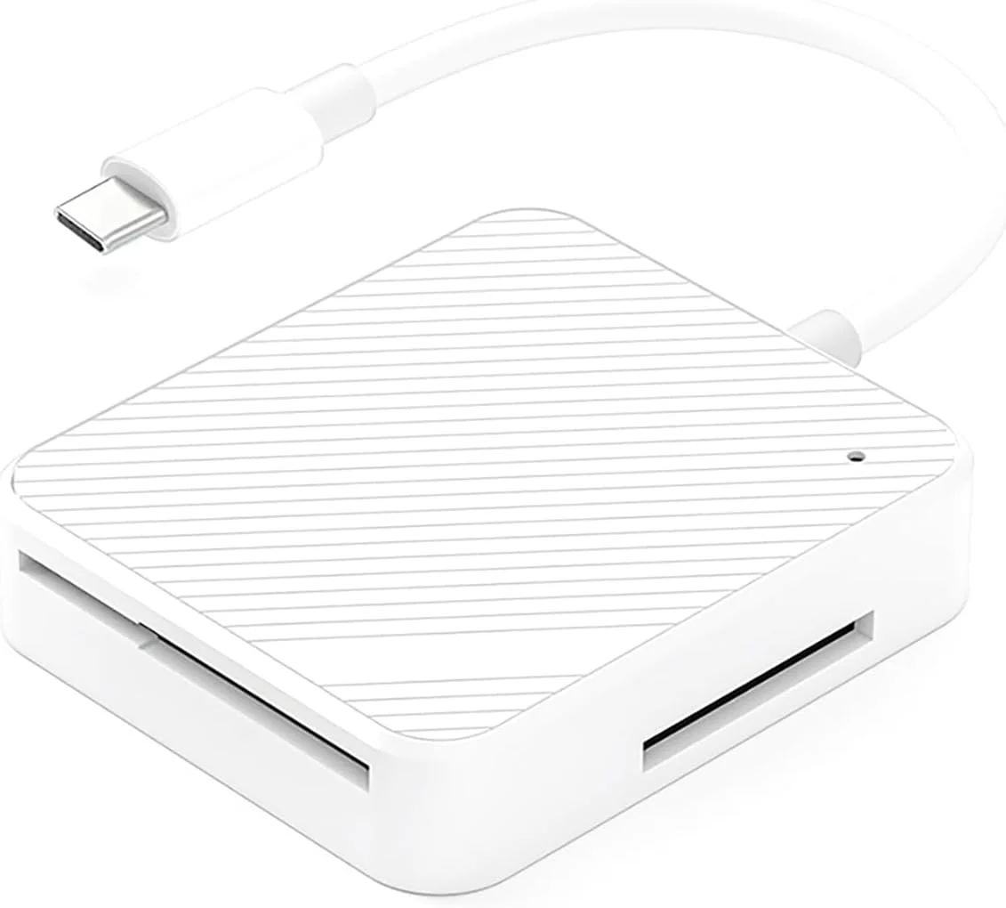 هاب آداپتور کارت خوان چندکاره Type-C USB-C با سرعت بالا، مناسب کارت های حافظه M2 SD SM XD هاب آداپتور کارت خوان چندکاره Type-C USB-C با سرعت بالا، مناسب کارت های حافظه M2 SD SM XD