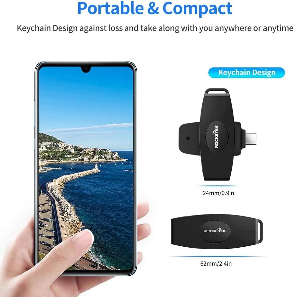 کارت خوان Type C CAC، کارت خوان USB C نظامی DOD، کارت خوان هوشمند Type C کوچک قابل حمل، کارت خوان سیم کارت سازگار با ویندوز و مک کارت خوان Type C CAC، کارت خوان USB C نظامی DOD، کارت خوان هوشمند Type C کوچک قابل حمل، کارت خوان سیم کارت سازگار با ویندوز و مک