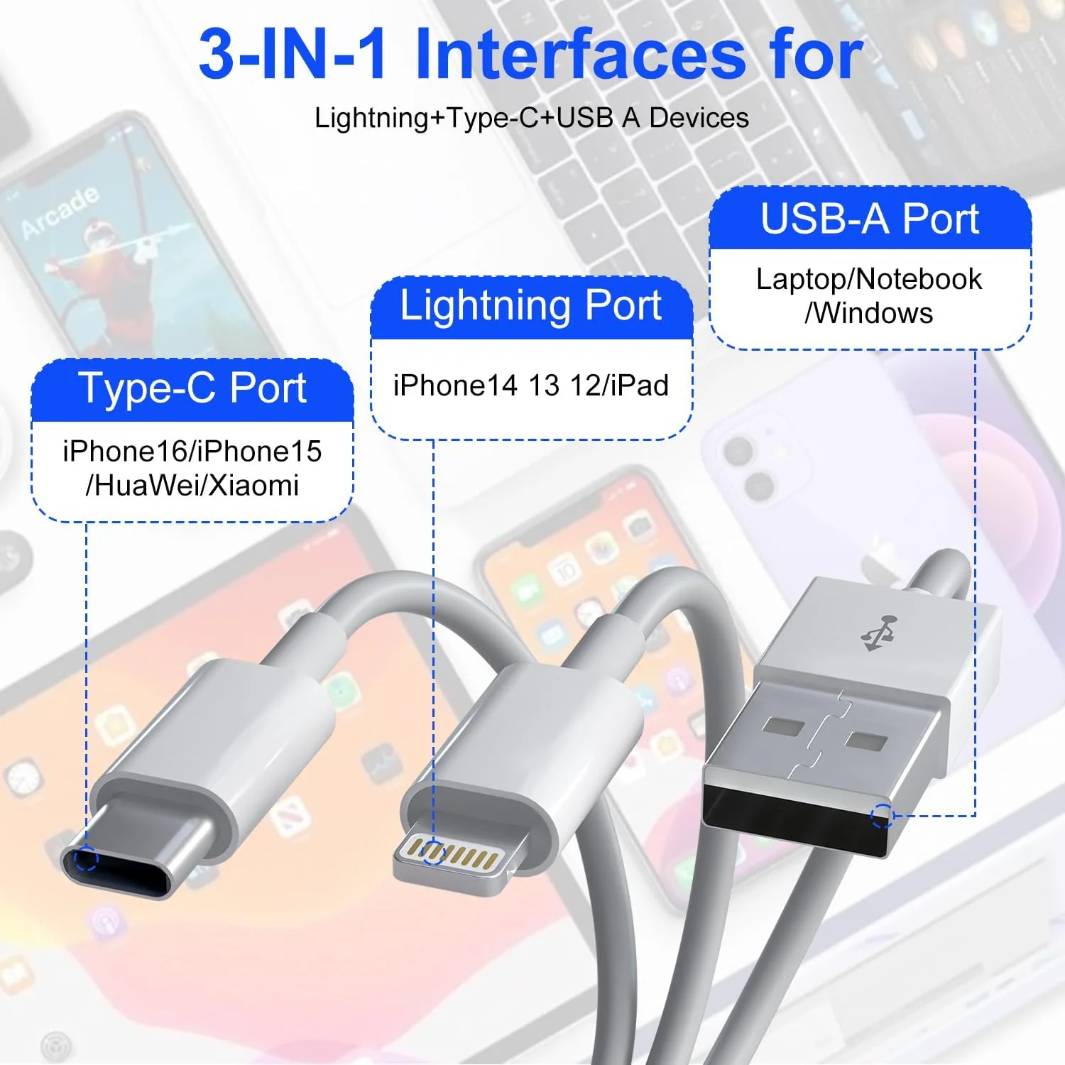 آداپتور کارت حافظه پرو Duo - آداپتور کارت خوان 4 در 1 SD/TF/MS/XD برای دوربین دیجیتال Sony Cybershot SD Card، کارت خوان XD-Picture با پورت های Lightning/USB-C/USB-A برای iPhone 16/15/14/iPad/PC/Android/MAC آداپتور کارت حافظه پرو Duo - آداپتور کارت خوان 4 در 1 SD/TF/MS/XD برای دوربین دیجیتال Sony Cybershot SD Card، کارت خوان XD-Picture با پورت های Lightning/USB-C/USB-A برای iPhone 16/15/14/iPad/PC/Android/MAC