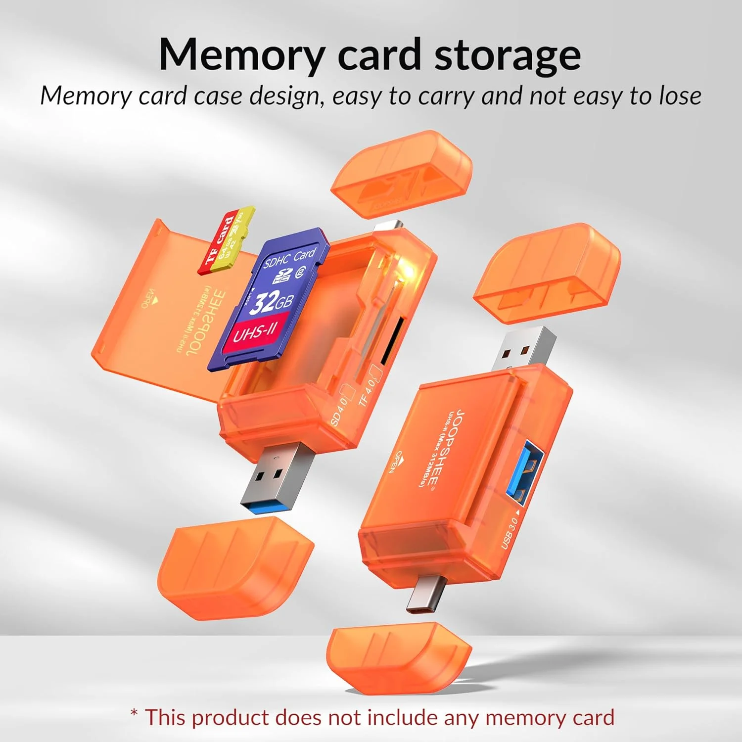 کارت خوان USB Type C 3.0 3.1 SD و MicroSD 4.0، آداپتور حافظه خارجی دو اسلات UHS-II با سرعت بالا 312 مگابایت بر ثانیه برای MicroSD، SDXC، SDHC، سازگار با تلفن/پد 15/16، مک پرو/ایر، لپ تاپ، تبلت کارت خوان USB Type C 3.0 3.1 SD و MicroSD 4.0، آداپتور حافظه خارجی دو اسلات UHS-II با سرعت بالا 312 مگابایت بر ثانیه برای MicroSD، SDXC، SDHC، سازگار با تلفن/پد 15/16، مک پرو/ایر، لپ تاپ، تبلت