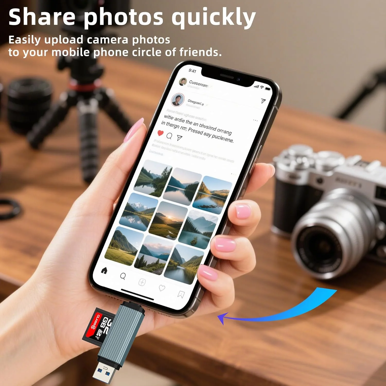 آداپتور کارت خوان USB C به SD برای آیفون 17 16 15 پرو مکس (2 در 2) کارت حافظه میکرو SD لوازم جانبی کامپیوتر دوربین هاب درایو فلش TF پورت مبدل PC برای اپل برای آیپد سازگار با سامسونگ آداپتور کارت خوان USB C به SD برای آیفون 17 16 15 پرو مکس (2 در 2) کارت حافظه میکرو SD لوازم جانبی کامپیوتر دوربین هاب درایو فلش TF پورت مبدل PC برای اپل برای آیپد سازگار با سامسونگ