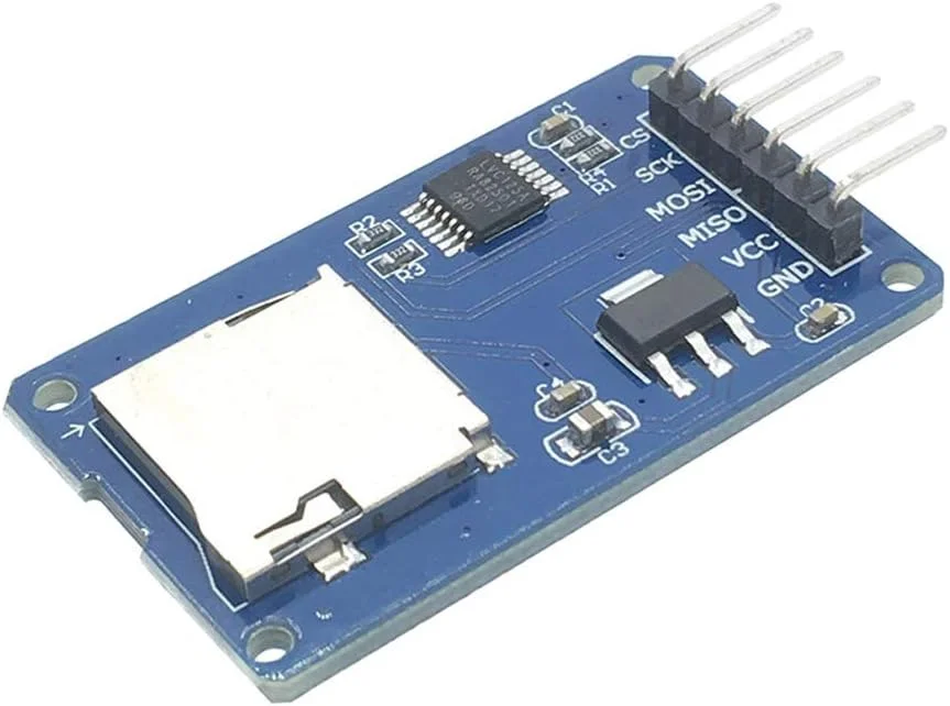HiLetgo 5 عدد ماژول آداپتور کارت Micro SD TF، ماژول درایور رابط SPI 6 پین با تبدیل سطح تراشه برای Arduino UNO R3 MEGA 2560 Due HiLetgo 5 عدد ماژول آداپتور کارت Micro SD TF، ماژول درایور رابط SPI 6 پین با تبدیل سطح تراشه برای Arduino UNO R3 MEGA 2560 Due