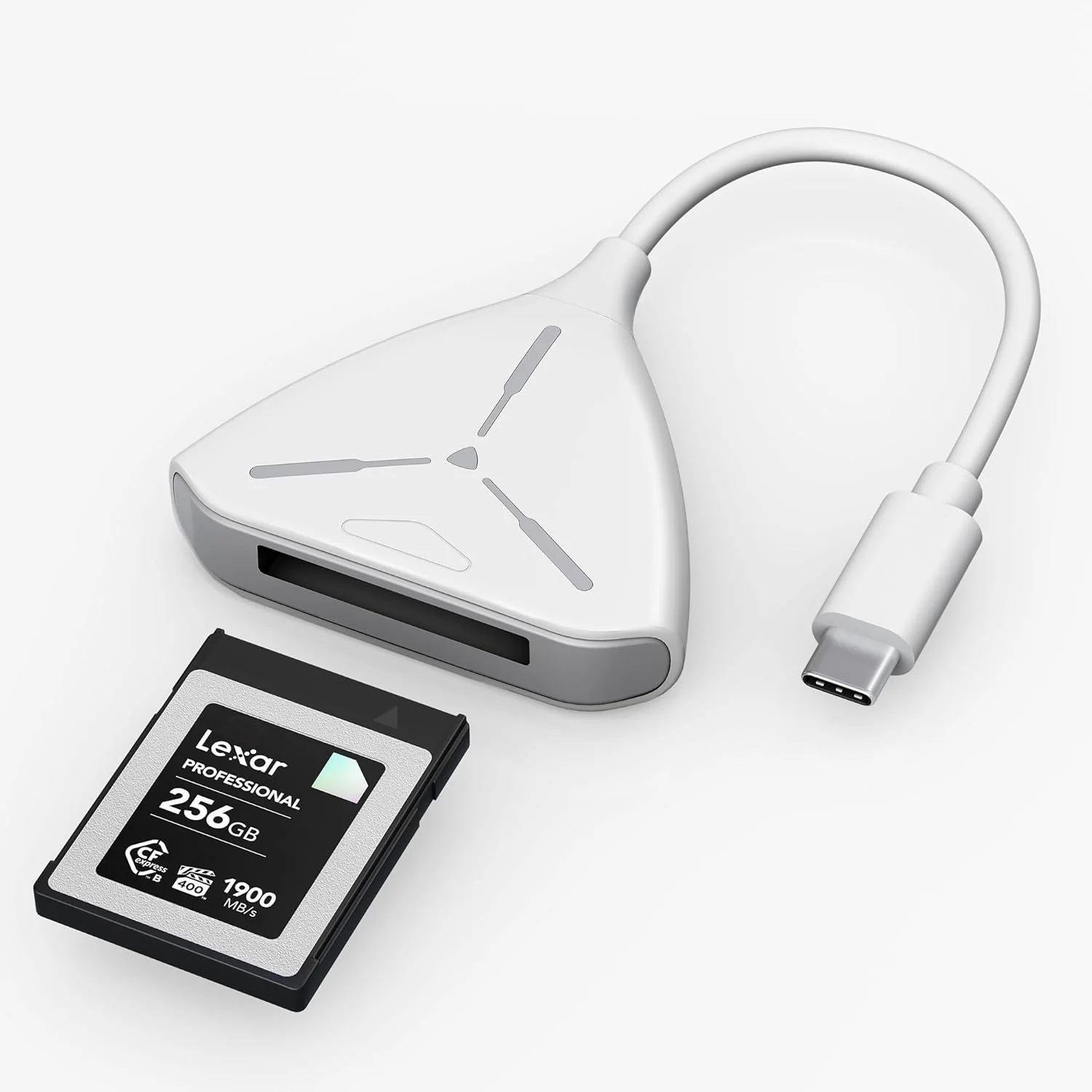 کارت خوان پرسرعت CFexpress Type B با USB 3.2 Gen 2 (10Gbps)، آداپتور قابل حمل USB-C Type B CFexpress برای ویندوز/مک/لینوکس/اندروید، آیفون 16/15، لپ تاپ ها و تبلت ها (شامل کارت های XQD نمی شود) کارت خوان پرسرعت CFexpress Type B با USB 3.2 Gen 2 (10Gbps)، آداپتور قابل حمل USB-C Type B CFexpress برای ویندوز/مک/لینوکس/اندروید، آیفون 16/15، لپ تاپ ها و تبلت ها (شامل کارت های XQD نمی شود)