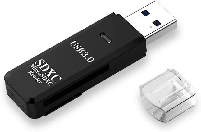 آداپتور کارت خوان حافظه USB 3.0 2 در 1 با سرعت بالا برای Micro SD SDXC TF T-Flash، برای کامپیوتر، آداپتور Micro SD Card به USB برای کارت خوان حافظه دوربین، کارت خوان Wansurs برای لپ تاپ آداپتور کارت خوان حافظه USB 3.0 2 در 1 با سرعت بالا برای Micro SD SDXC TF T-Flash، برای کامپیوتر، آداپتور Micro SD Card به USB برای کارت خوان حافظه دوربین، کارت خوان Wansurs برای لپ تاپ