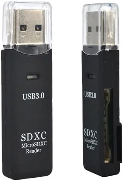 آداپتور کارت خوان حافظه USB 3.0 2 در 1 با سرعت بالا برای Micro SD SDXC TF T-Flash، برای کامپیوتر، آداپتور Micro SD Card به USB برای کارت خوان حافظه دوربین، کارت خوان Wansurs برای لپ تاپ آداپتور کارت خوان حافظه USB 3.0 2 در 1 با سرعت بالا برای Micro SD SDXC TF T-Flash، برای کامپیوتر، آداپتور Micro SD Card به USB برای کارت خوان حافظه دوربین، کارت خوان Wansurs برای لپ تاپ
