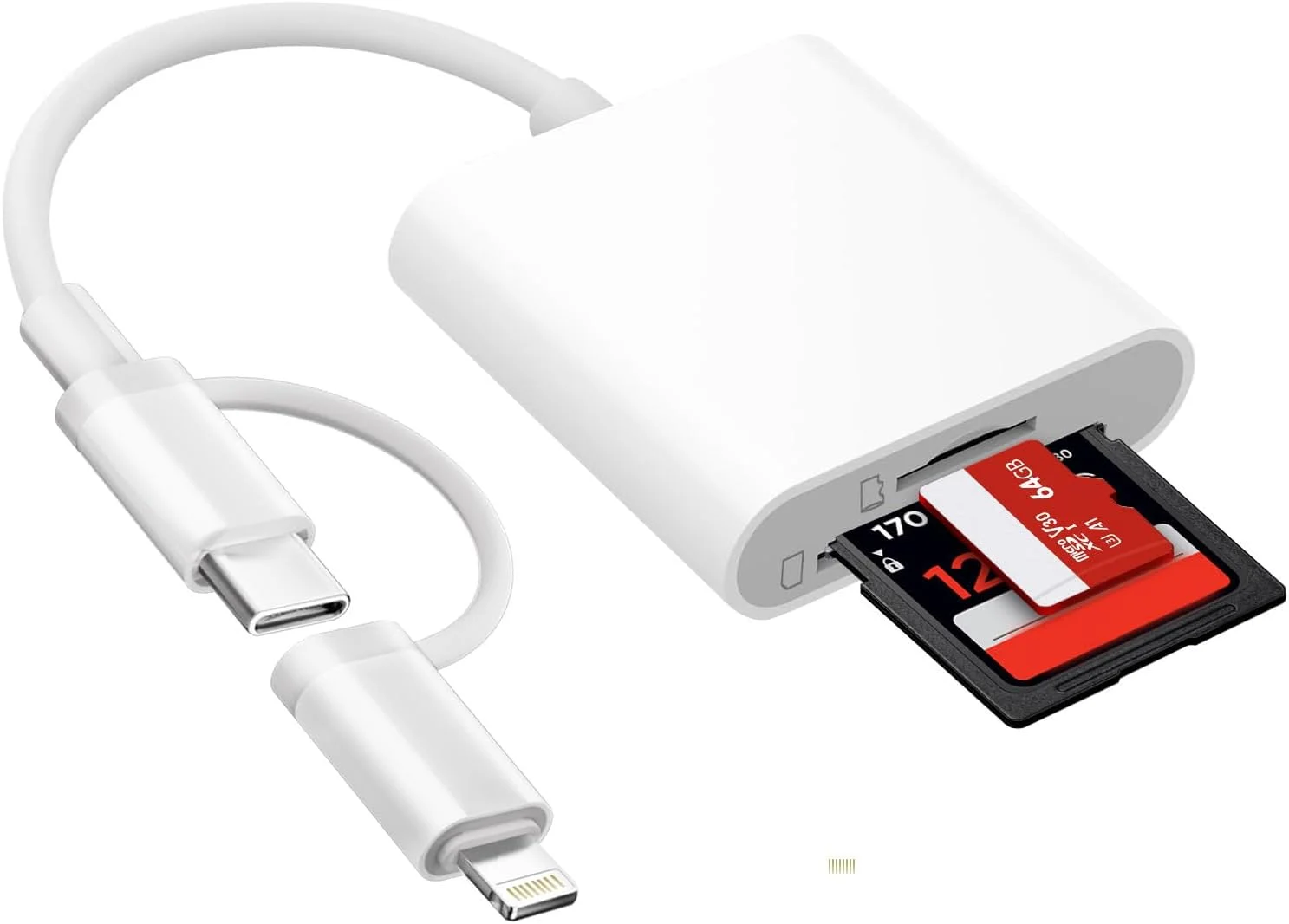 کارت خوان SD برای آیفون، آیپد، مک، USB C و لایتنینگ، آداپتور دوربین دیجیتال به آیفون، کارت خوان حافظه SD/TF/سیم کارت، اتصال آسان، لوازم جانبی دوربین کارت خوان SD برای آیفون، آیپد، مک، USB C و لایتنینگ، آداپتور دوربین دیجیتال به آیفون، کارت خوان حافظه SD/TF/سیم کارت، اتصال آسان، لوازم جانبی دوربین