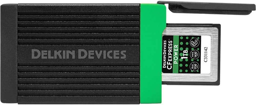 کارت خوان CFexpress Type B دلکین دیوایسز USB 3.2 – انتقال داده با سرعت بالا 10 گیگابیت بر ثانیه، سازگار با ویندوز و مک (DDREADER-54) کارت خوان CFexpress Type B دلکین دیوایسز USB 3.2 – انتقال داده با سرعت بالا 10 گیگابیت بر ثانیه، سازگار با ویندوز و مک (DDREADER-54)