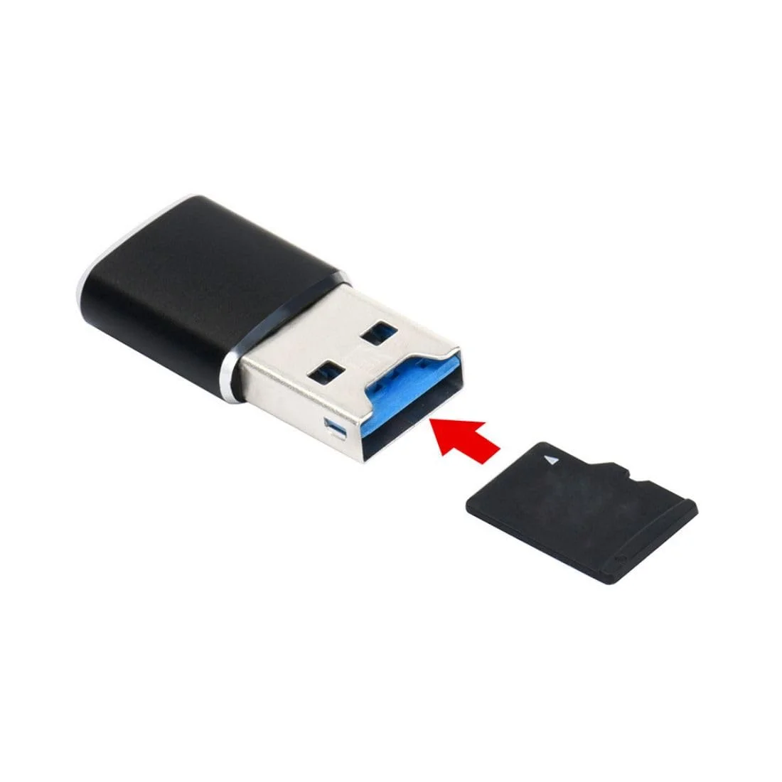 آداپتور کارت خوان Chenyang CY TF به USB 3.0 برای Micro SD SDXC با سرعت فوق العاده 5 گیگابیت بر ثانیه برای لپ تاپ خودرو آداپتور کارت خوان Chenyang CY TF به USB 3.0 برای Micro SD SDXC با سرعت فوق العاده 5 گیگابیت بر ثانیه برای لپ تاپ خودرو
