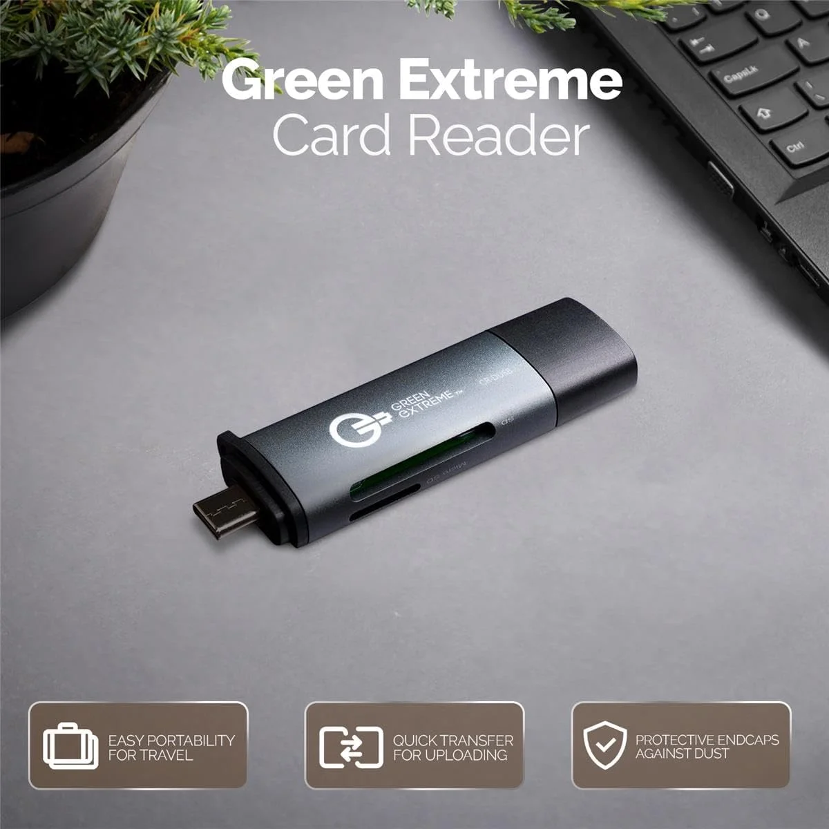 کارت خوان SD، کارت خوان OTG USB 3.0 نوع A و نوع C