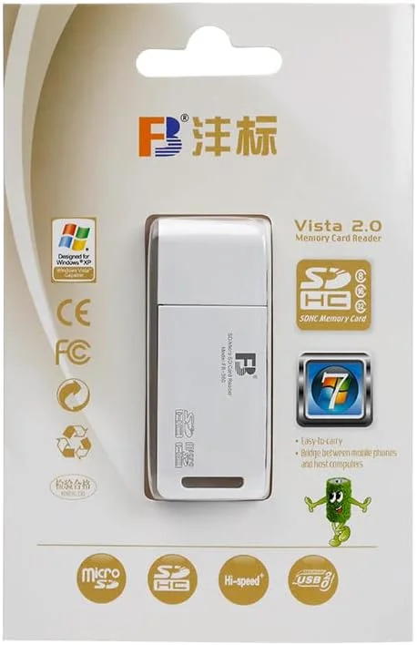 کارت خوان USB SD Micro 2 در 1 کارت خوان حافظه پرسرعت، کارت خوان برای کارت حافظه پرینتر سه بعدی سازگار با ویندوز، مک، لینوکس