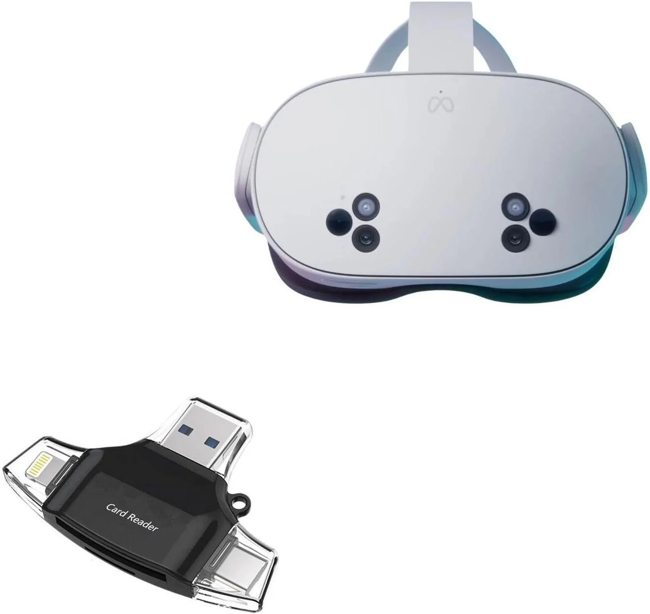 گجت هوشمند BoxWave سازگار با Meta Quest 3S - کارت خوان SD مدل AllReader، کارت خوان microSD کارت SD کامپکت USB - مشکی جت گجت هوشمند BoxWave سازگار با Meta Quest 3S - کارت خوان SD مدل AllReader، کارت خوان microSD کارت SD کامپکت USB - مشکی جت