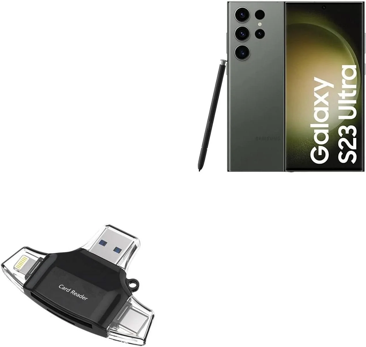 گجت هوشمند BoxWave سازگار با Samsung Galaxy S23 Ultra - کارت خوان SD مدل AllReader، کارت خوان microSD کارت SD کامپکت USB - مشکی جت گجت هوشمند BoxWave سازگار با Samsung Galaxy S23 Ultra - کارت خوان SD مدل AllReader، کارت خوان microSD کارت SD کامپکت USB - مشکی جت