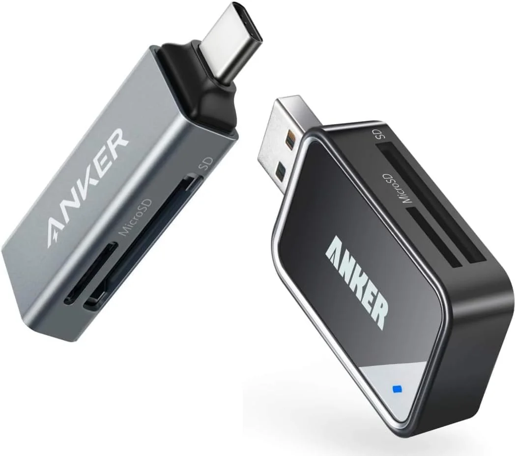 کارت خوان حافظه USB C دو در یک انکر و کارت خوان SD USB 3.0 انکر کارت خوان حافظه USB C دو در یک انکر و کارت خوان SD USB 3.0 انکر