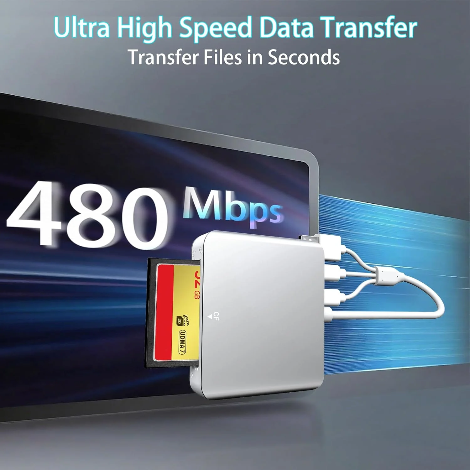 آداپتور کارت خوان Memory Stick Pro Duo، کارت خوان 5 در 1 SD/MS/TF/CF/XD با لایتنینگ + USB A + USB C، کارت خوان چند منظوره با پشتیبانی از OTG، انتقال سریع داده، کارت خوان Memory Stick برای i-Phone/Android/PC آداپتور کارت خوان Memory Stick Pro Duo، کارت خوان 5 در 1 SD/MS/TF/CF/XD با لایتنینگ + USB A + USB C، کارت خوان چند منظوره با پشتیبانی از OTG، انتقال سریع داده، کارت خوان Memory Stick برای i-Phone/Android/PC