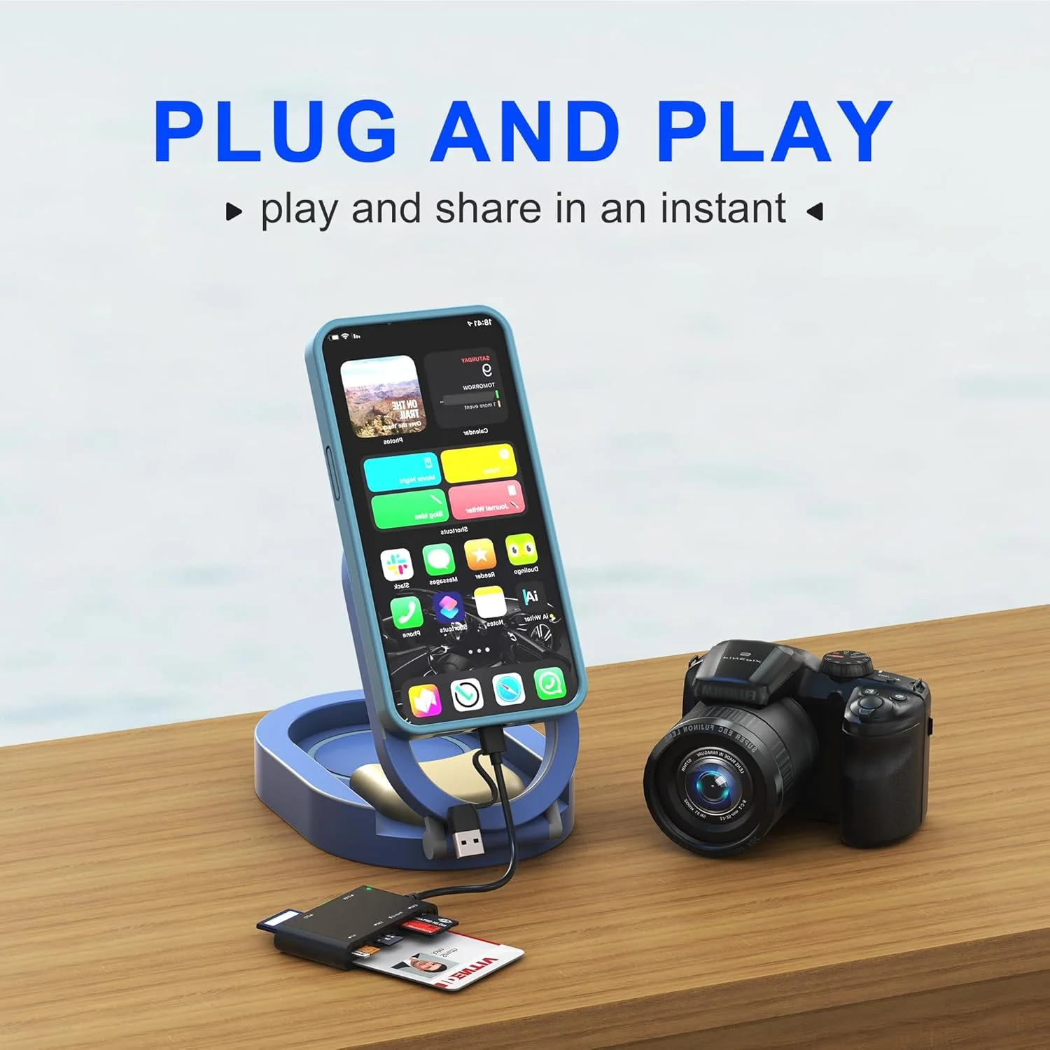 کارت خوان هوشمند USB C/A و آداپتور کارت حافظه 7 در 2 - کارت خوان نظامی، سیم کارت، SD/TF/MS Pro Duo/M2/IC/PIV برای ویندوز/مک/لینوکس، اتصال و استفاده آسان کارت خوان هوشمند USB C/A و آداپتور کارت حافظه 7 در 2 - کارت خوان نظامی، سیم کارت، SD/TF/MS Pro Duo/M2/IC/PIV برای ویندوز/مک/لینوکس، اتصال و استفاده آسان