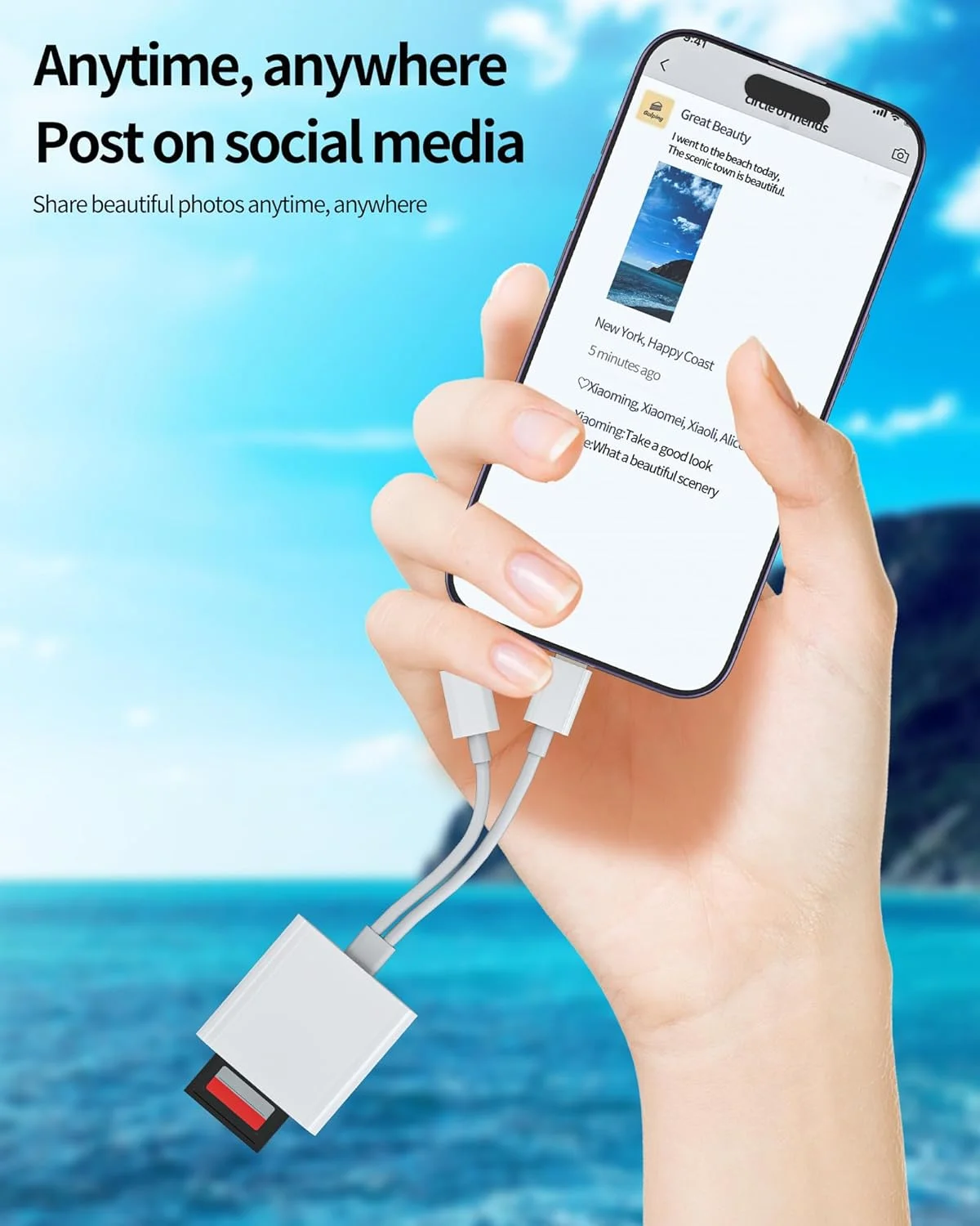 کارت خوان SD برای آیفون، آداپتور USB C لایتنینگ به TF برای 17 16 15 پرو مکس (2 در 1)، دوربین دیجیتال، کارت حافظه میکرو SD، چند پورت، دستگاه دوگانه تایپ C، فلش مموری سریع برای آیپد کارت خوان SD برای آیفون، آداپتور USB C لایتنینگ به TF برای 17 16 15 پرو مکس (2 در 1)، دوربین دیجیتال، کارت حافظه میکرو SD، چند پورت، دستگاه دوگانه تایپ C، فلش مموری سریع برای آیپد