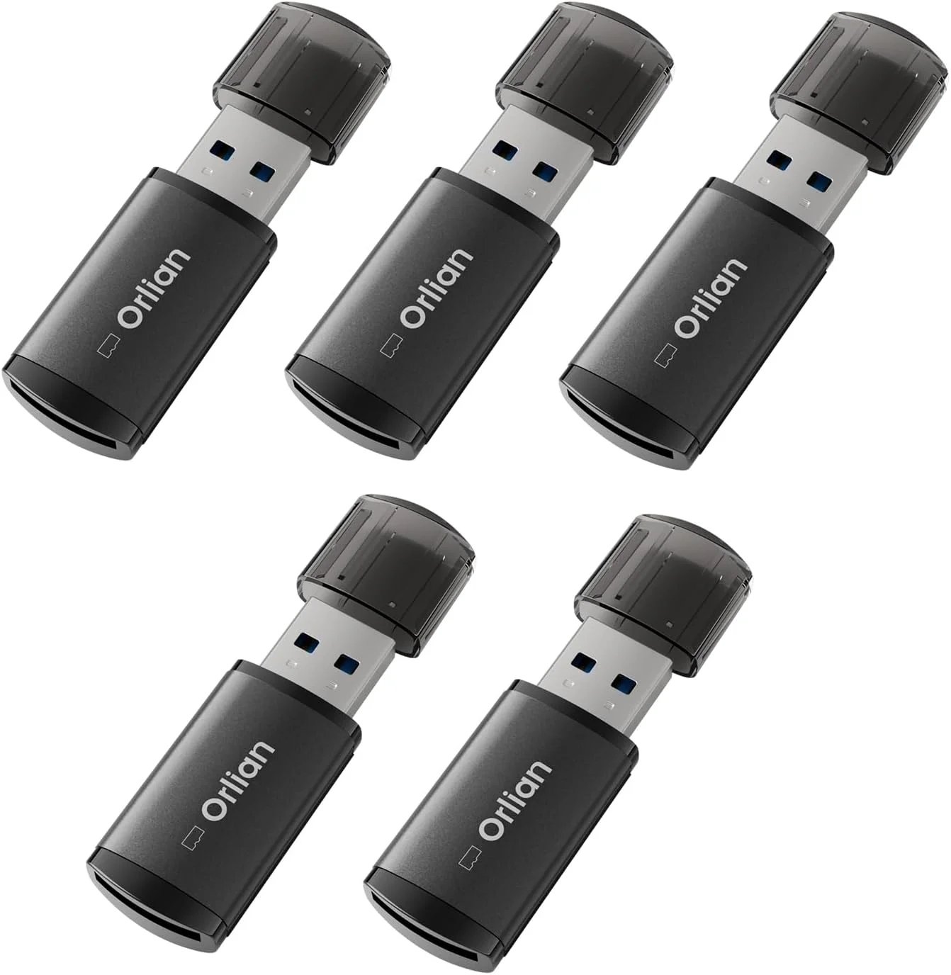 پک 5 عددی کارت خوان میکرو SD با پورت USB 3.0، آداپتور کارت SD با سرعت 5 گیگابیت بر ثانیه، سازگار با ویندوز، مک بوک پرو/ایر، آیفون 15 پرو/مکس، اندروید و غیره، مشکی (کارت میکرو SD شامل نمی شود) پک 5 عددی کارت خوان میکرو SD با پورت USB 3.0، آداپتور کارت SD با سرعت 5 گیگابیت بر ثانیه، سازگار با ویندوز، مک بوک پرو/ایر، آیفون 15 پرو/مکس، اندروید و غیره، مشکی (کارت میکرو SD شامل نمی شود)