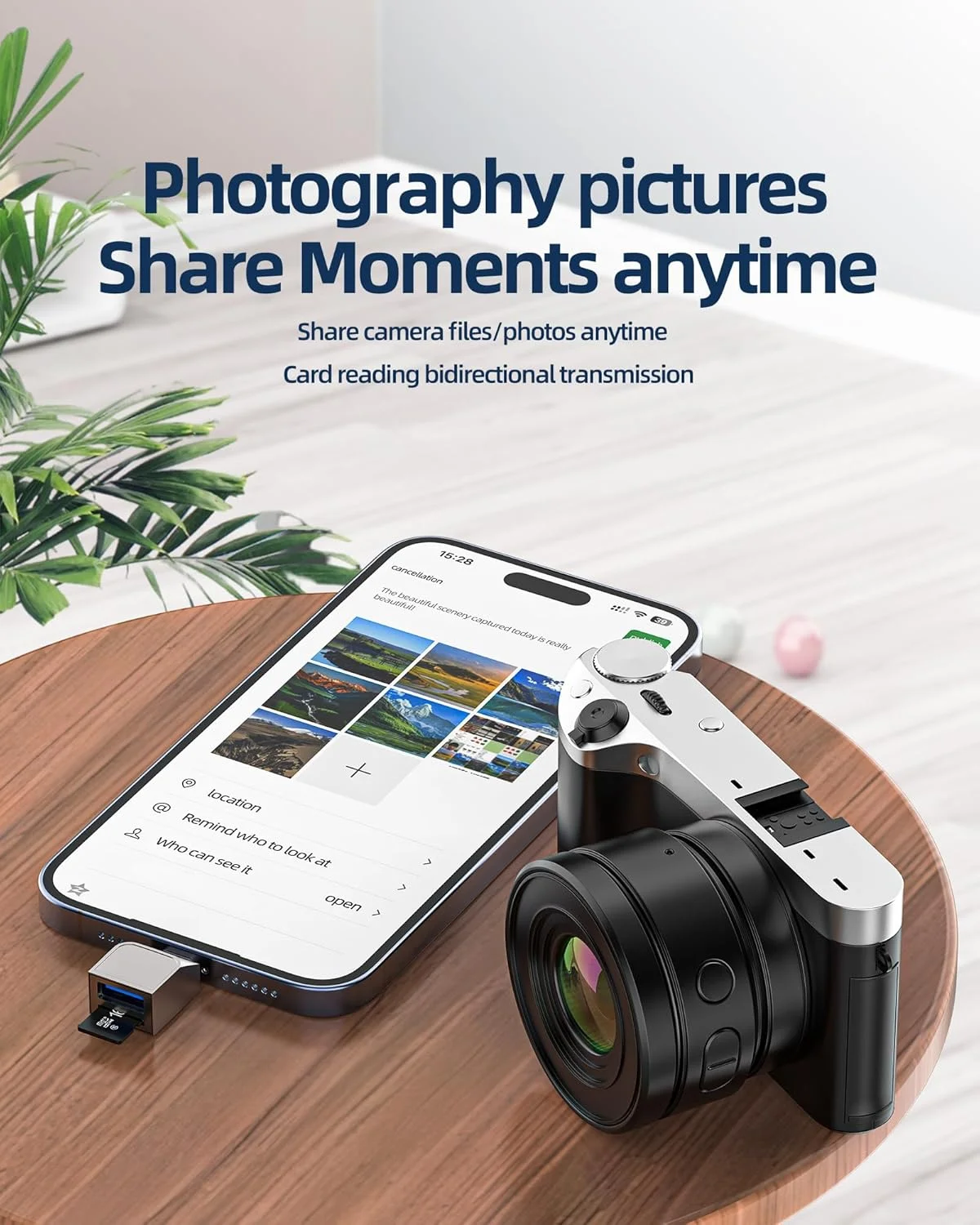 آداپتور USB A به C کارت خوان میکرو SD برای آیفون 17 16 15 پرو مکس (2 در 1) کارت حافظه دوربین برای آیپد برای شارژر نری اپل آداپتور تلفن اندروید شارژ کامپیوتر پورت TF ماده سرعت خوانش آداپتور USB A به C کارت خوان میکرو SD برای آیفون 17 16 15 پرو مکس (2 در 1) کارت حافظه دوربین برای آیپد برای شارژر نری اپل آداپتور تلفن اندروید شارژ کامپیوتر پورت TF ماده سرعت خوانش