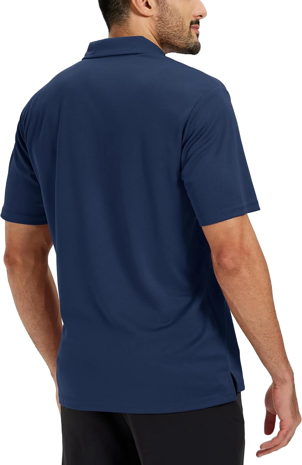 پولوشرت مردانه تاکواسن آستین کوتاه تن‌خور خشک عملکرد تنفسی پیراهن گلف یقه دار تنیس کار غیر رسمی تجاری
