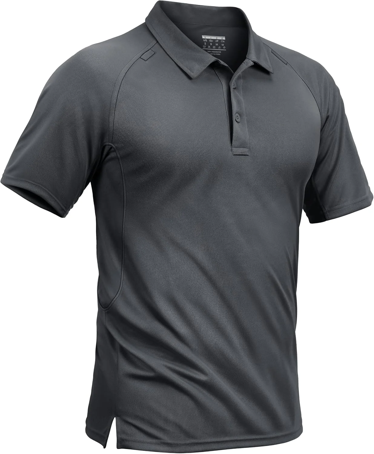 پولوشرت آستین کوتاه مردانه تاکواسن، مناسب گلف، با قابلیت خشک شدن سریع و محافظت از اشعه ماوراء بنفش 50+، مناسب برای پیاده روی و فعالیت های تاکتیکی