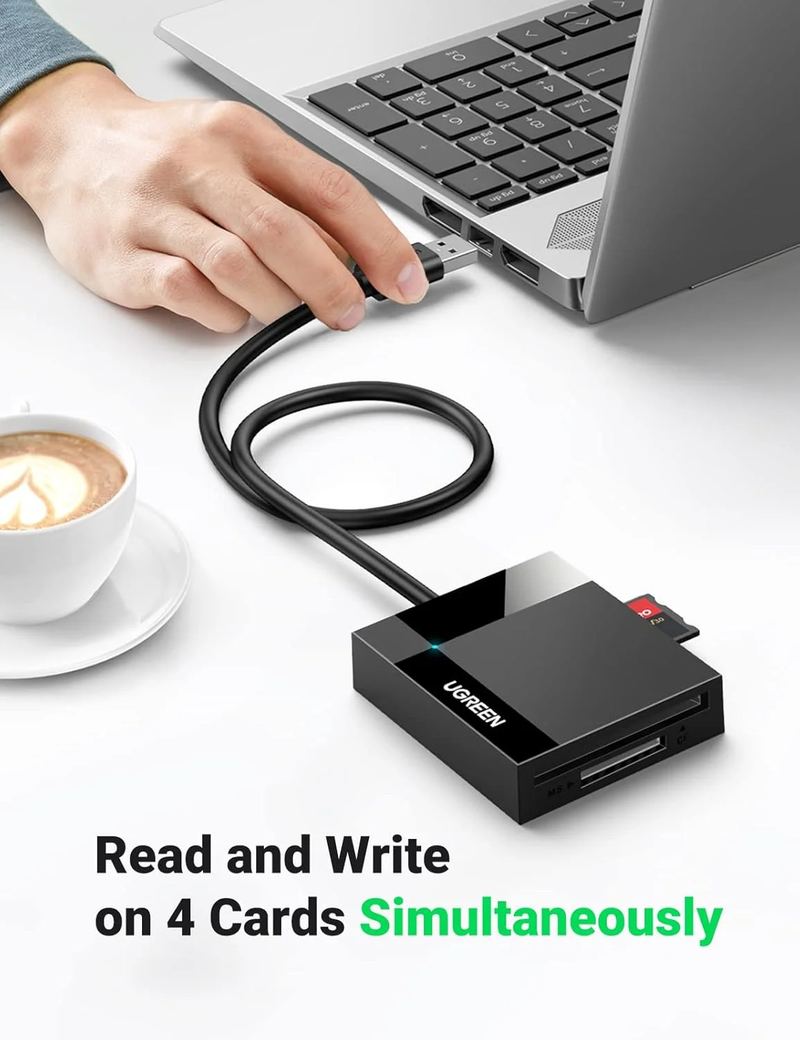 مجموعه آداپتور کارت خوان USB 3.0 UGREEN SD با کارت خوان حافظه OTG Type C/USB 3.0 مجموعه آداپتور کارت خوان USB 3.0 UGREEN SD با کارت خوان حافظه OTG Type C/USB 3.0