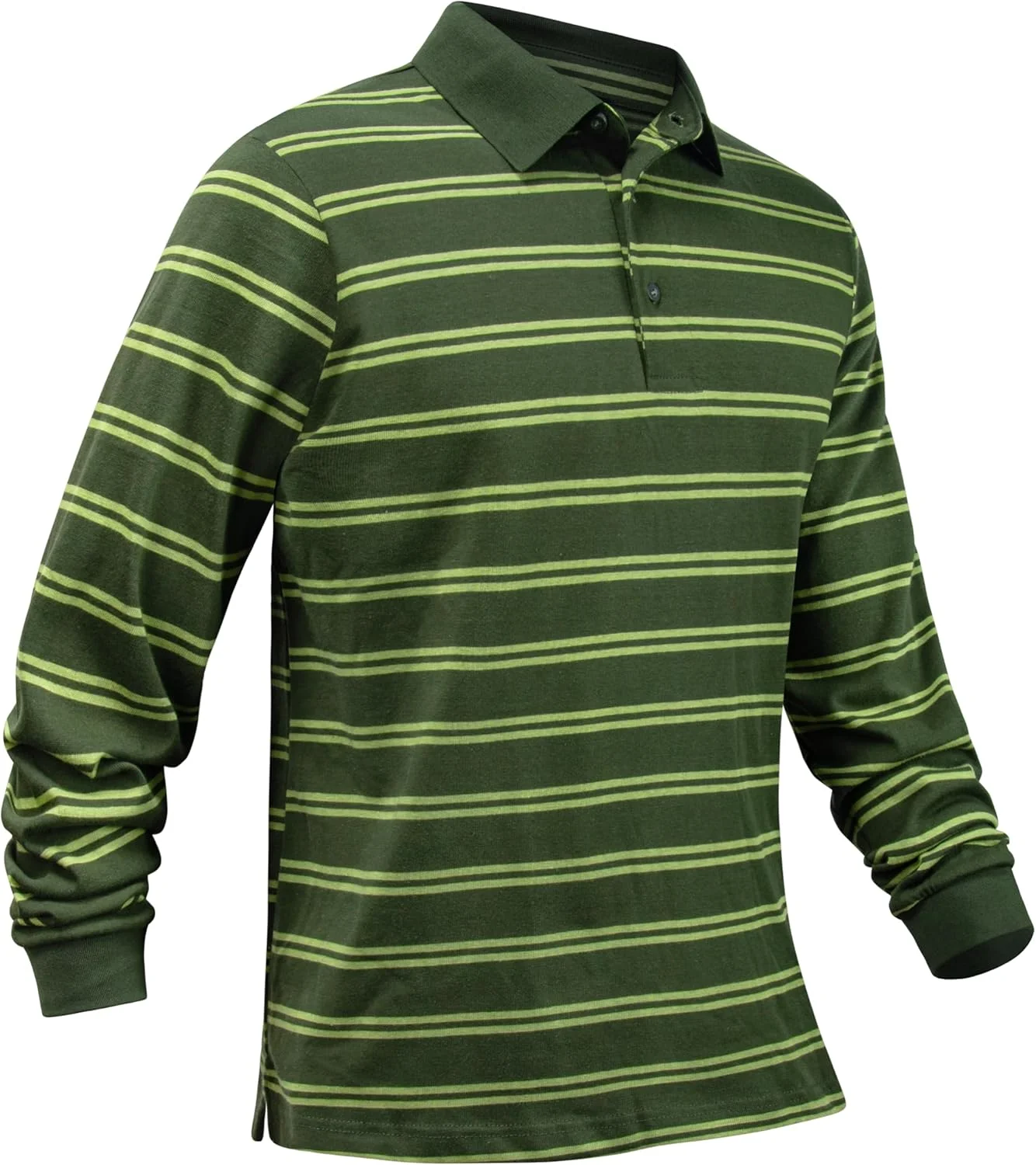 پولوشرت مردانه تاپولکو، طرح راه راه، آستین بلند و کوتاه، یقه دار، مناسب استفاده روزمره و فعالیت های ورزشی