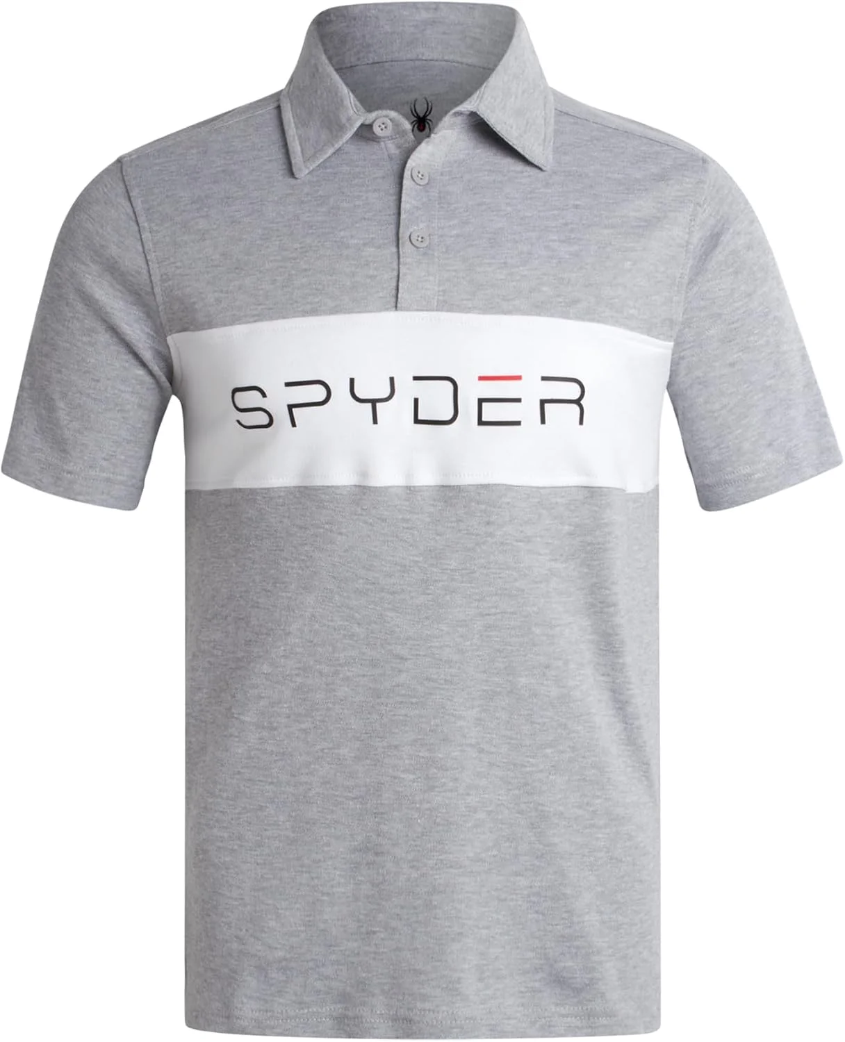 پولوشرت مردانه عنکبوتی - پولوشرت آستین کوتاه کتان نرم و تنفسی - پیراهن های گلف یقه دار برای مردان