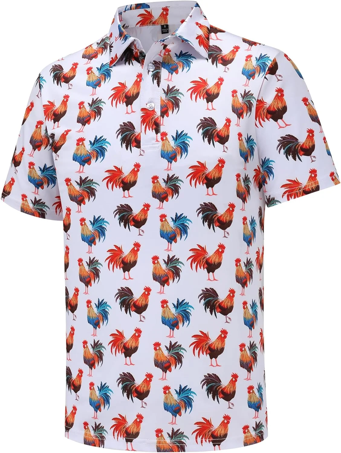 پولوشرت آستین کوتاه مردانه مناسب گلف، با قابلیت خشک شدن سریع و ضد رطوبت