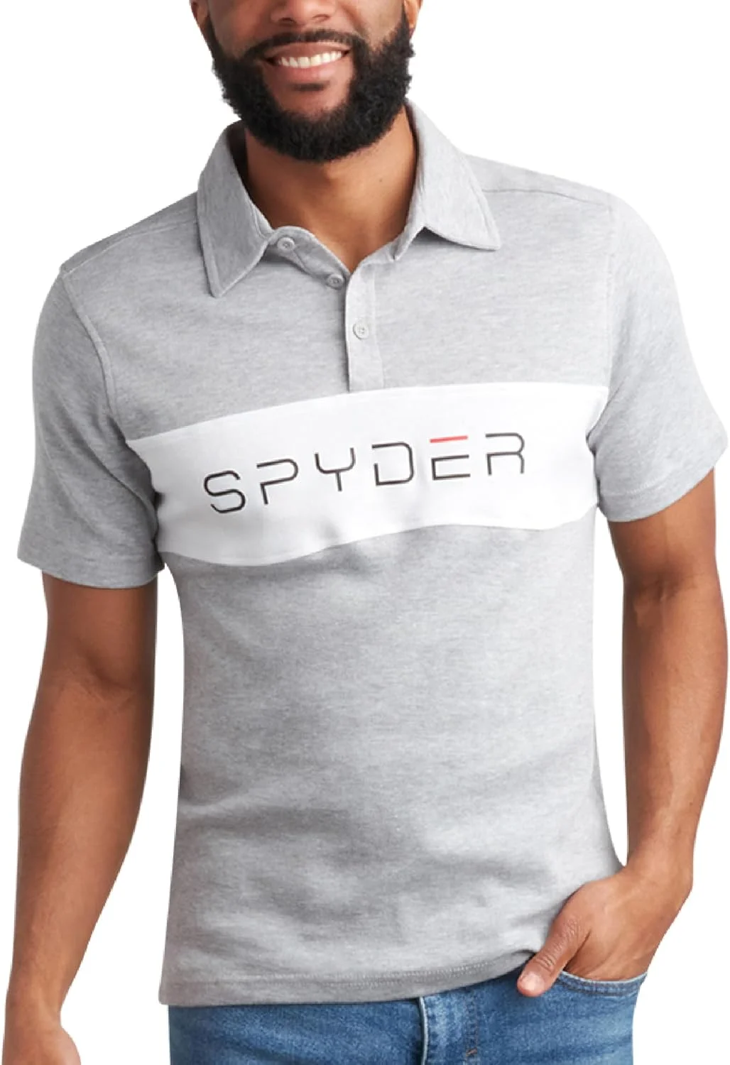 پولوشرت مردانه عنکبوتی - پولوشرت آستین کوتاه کتان نرم و تنفسی - پیراهن های گلف یقه دار برای مردان