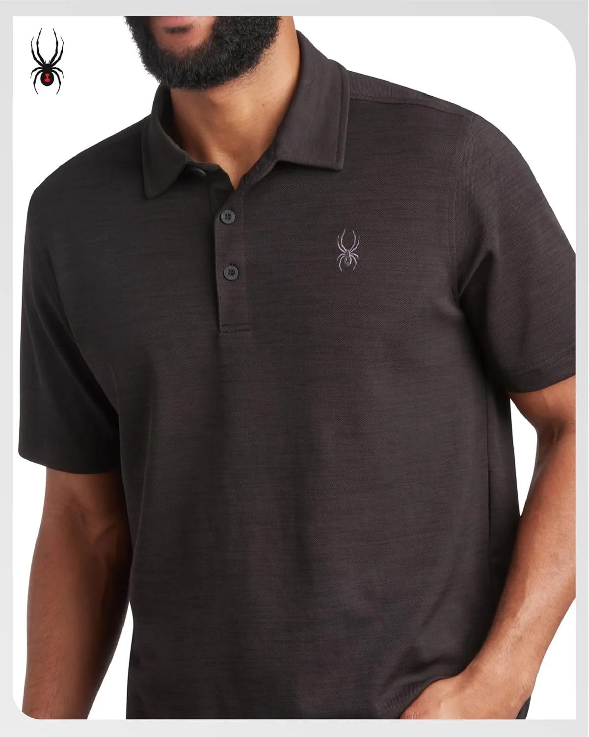 پولوشرت آستین کوتاه مردانه مناسب گلف - سبک و با قابلیت جذب رطوبت