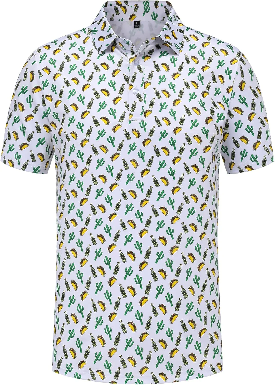 پولوشرت های گلف مردانه آستین کوتاه با قابلیت جذب رطوبت و خشک شدن سریع