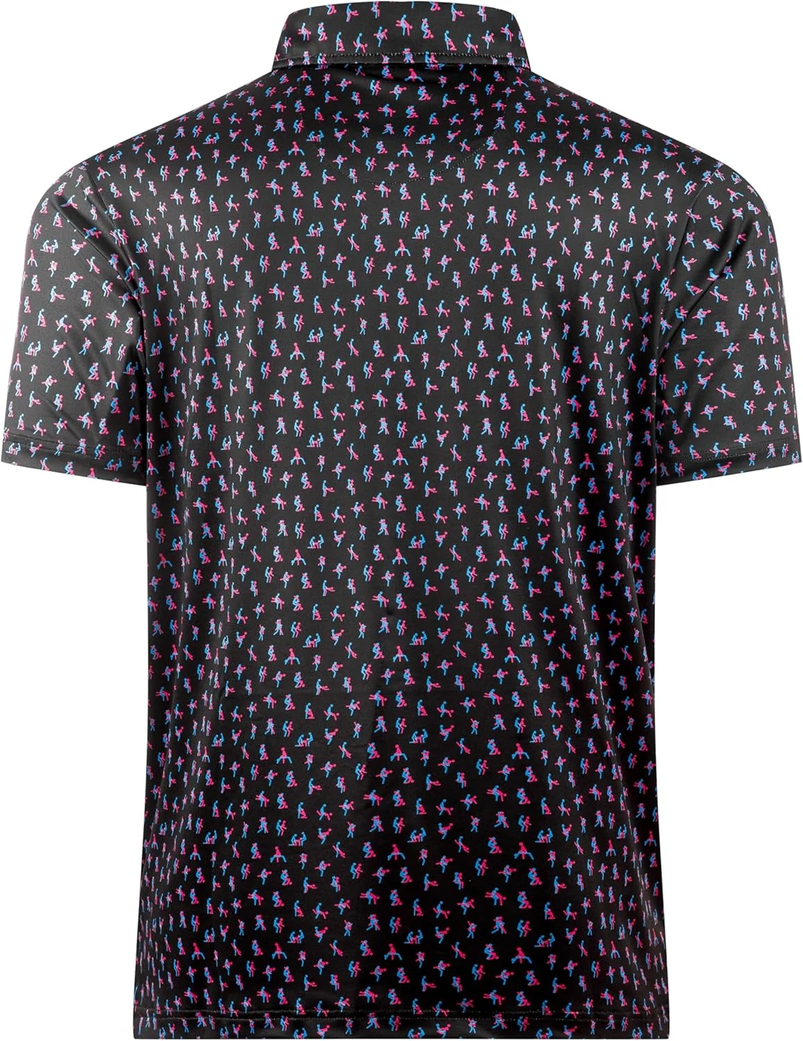 پولوشرت مردانه گلف، با قابلیت جذب رطوبت، مناسب ورزش، آستین کوتاه، راه راه