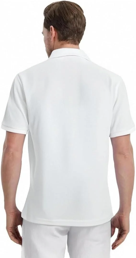 پولوشرت مردانه آستین کوتاه مناسب ورزش های تابستانی، با قابلیت جذب رطوبت و خشک شدن سریع، مناسب گلف، سایز S تا 3XL