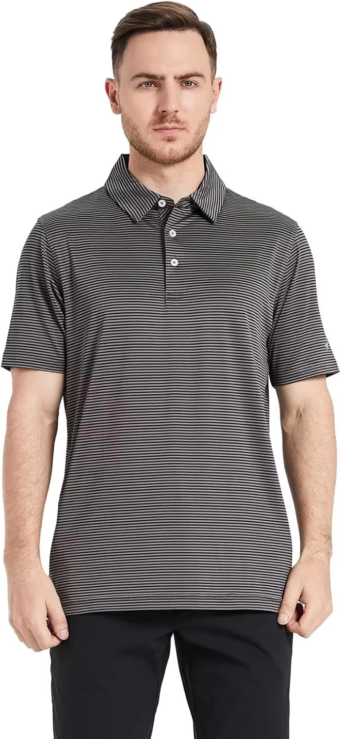 پیراهن گلف مردانه آستین کوتاه ورزشی با قابلیت جذب رطوبت و خشک شدن سریع